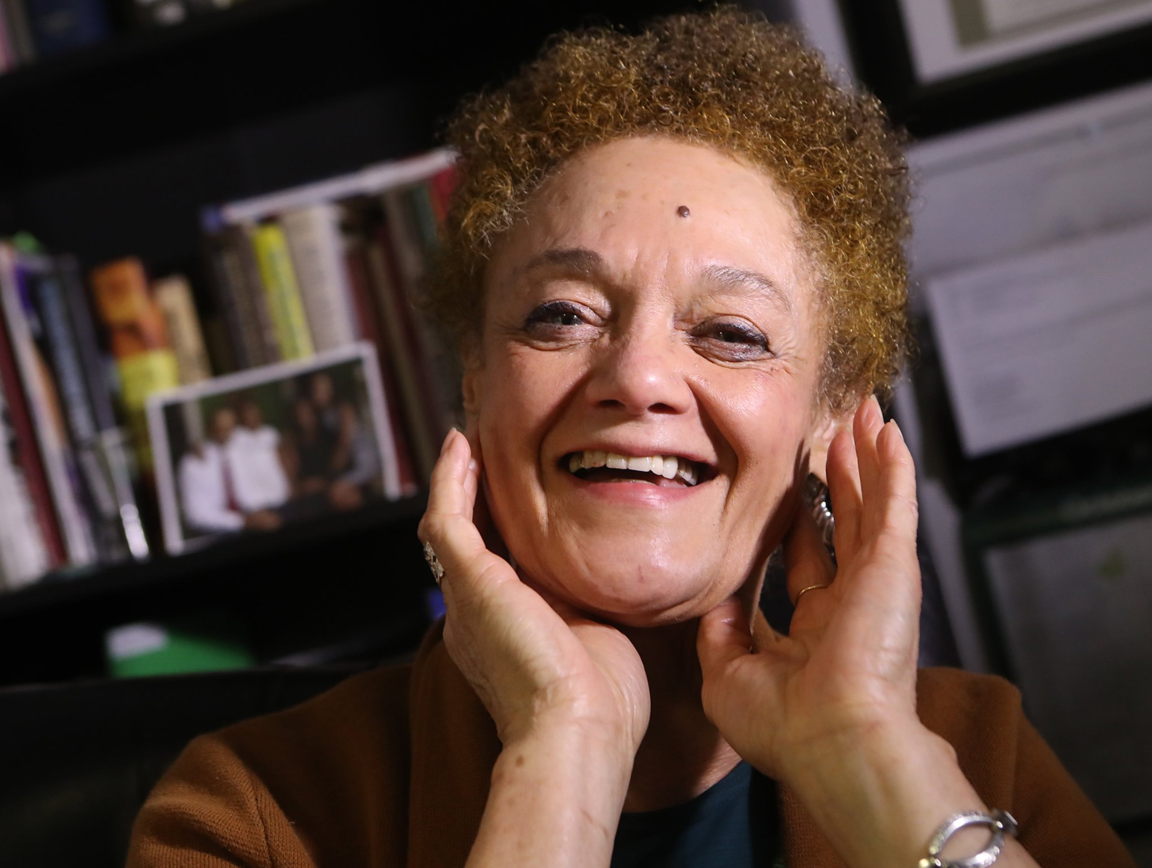 Kathleen Cleaver, a retired Emory Law School professor, was active in the Black Panther Party as a young woman. Her papers are now housed at Emory. (Curtis Compton/AJC 2020)