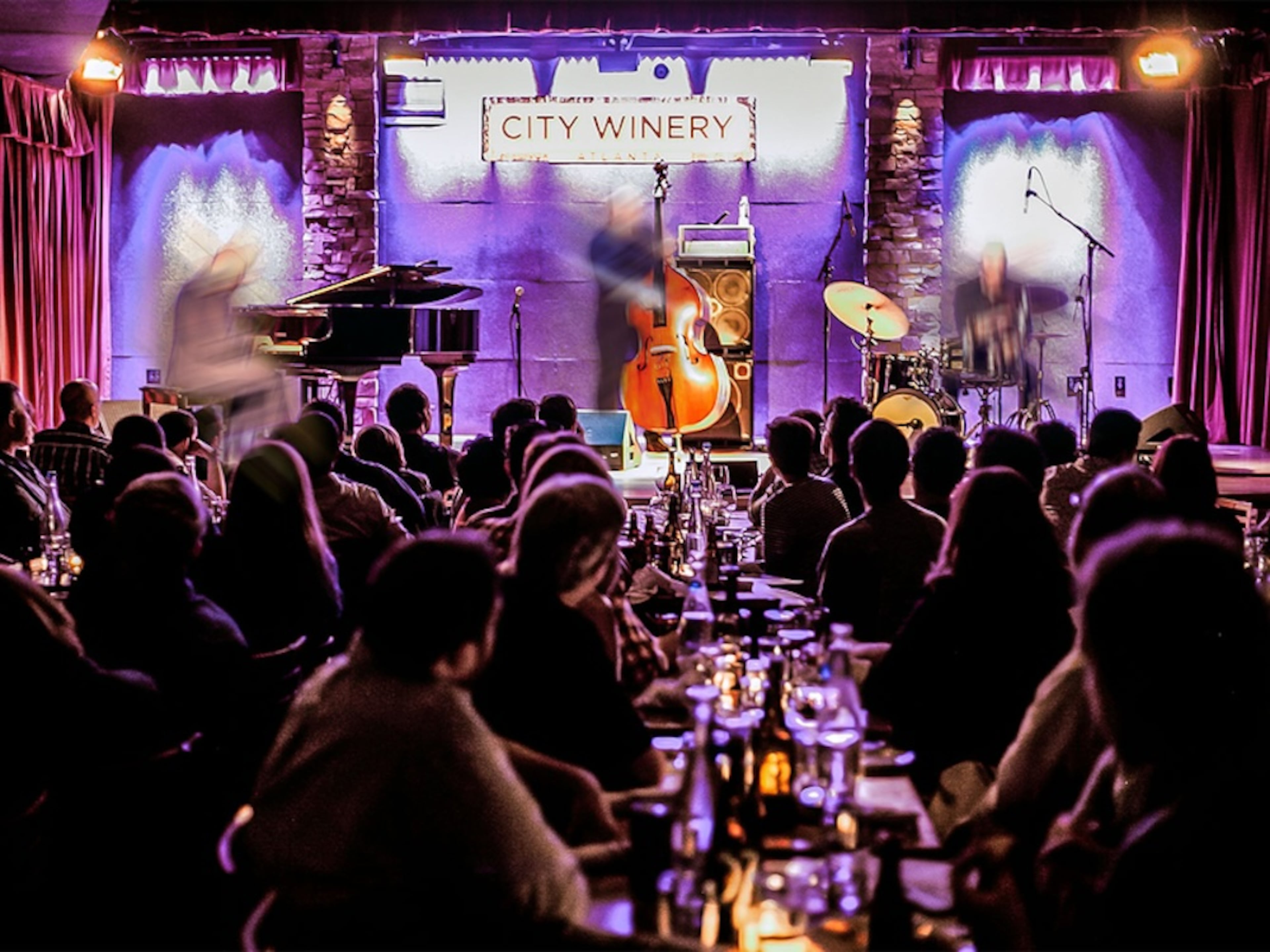 Make it an entertaining night out with a live jazzy performance at City Winery Atlanta.
(Courtesy of City Winery Atlanta)
