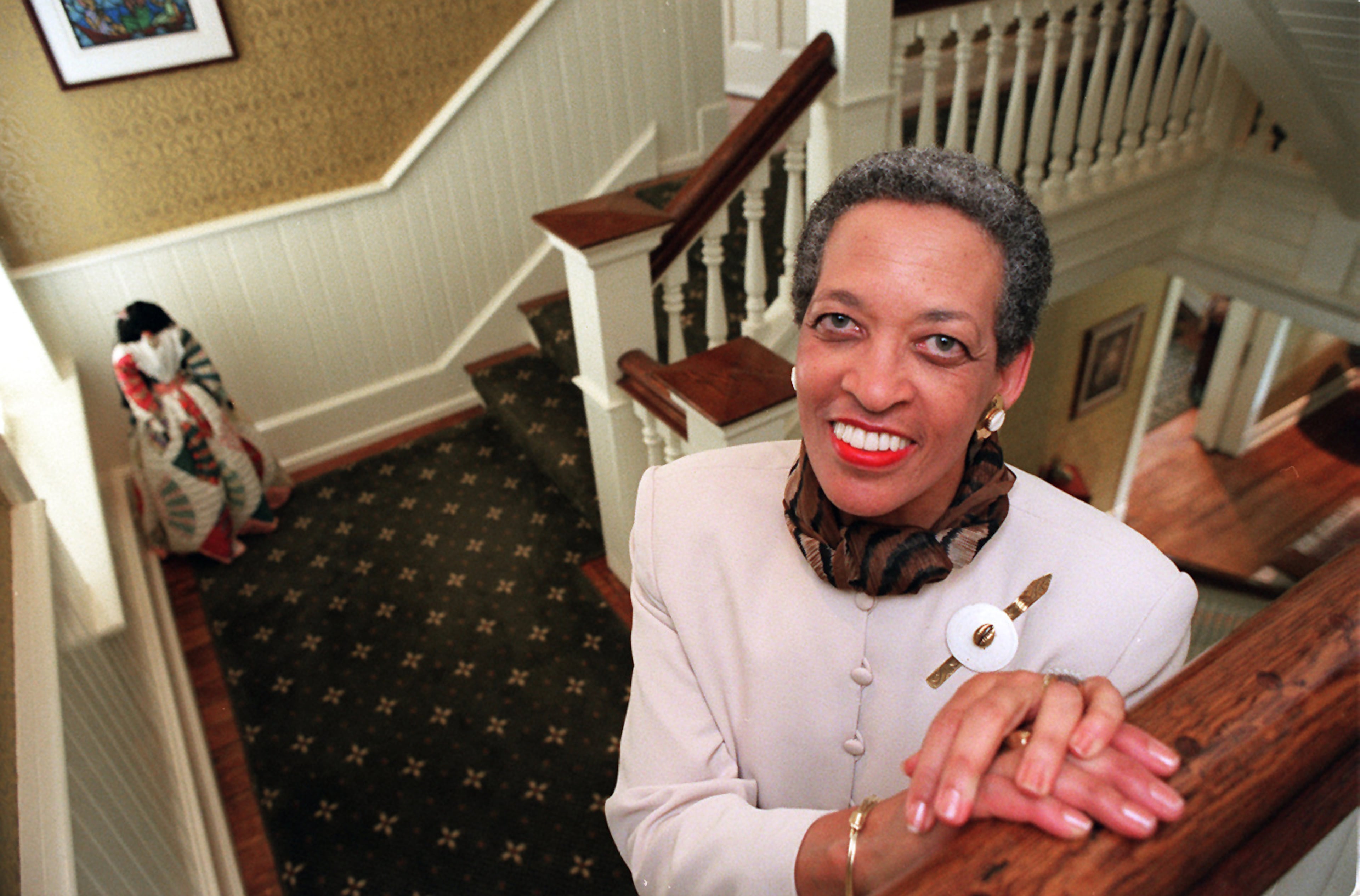It took more than a century for the college founded specifically for the education of black women to hire one as president. But in 1987, Johnnetta Betsch Cole became the first black woman to serve as president of Spelman College. (Courtesy of David Tulis)