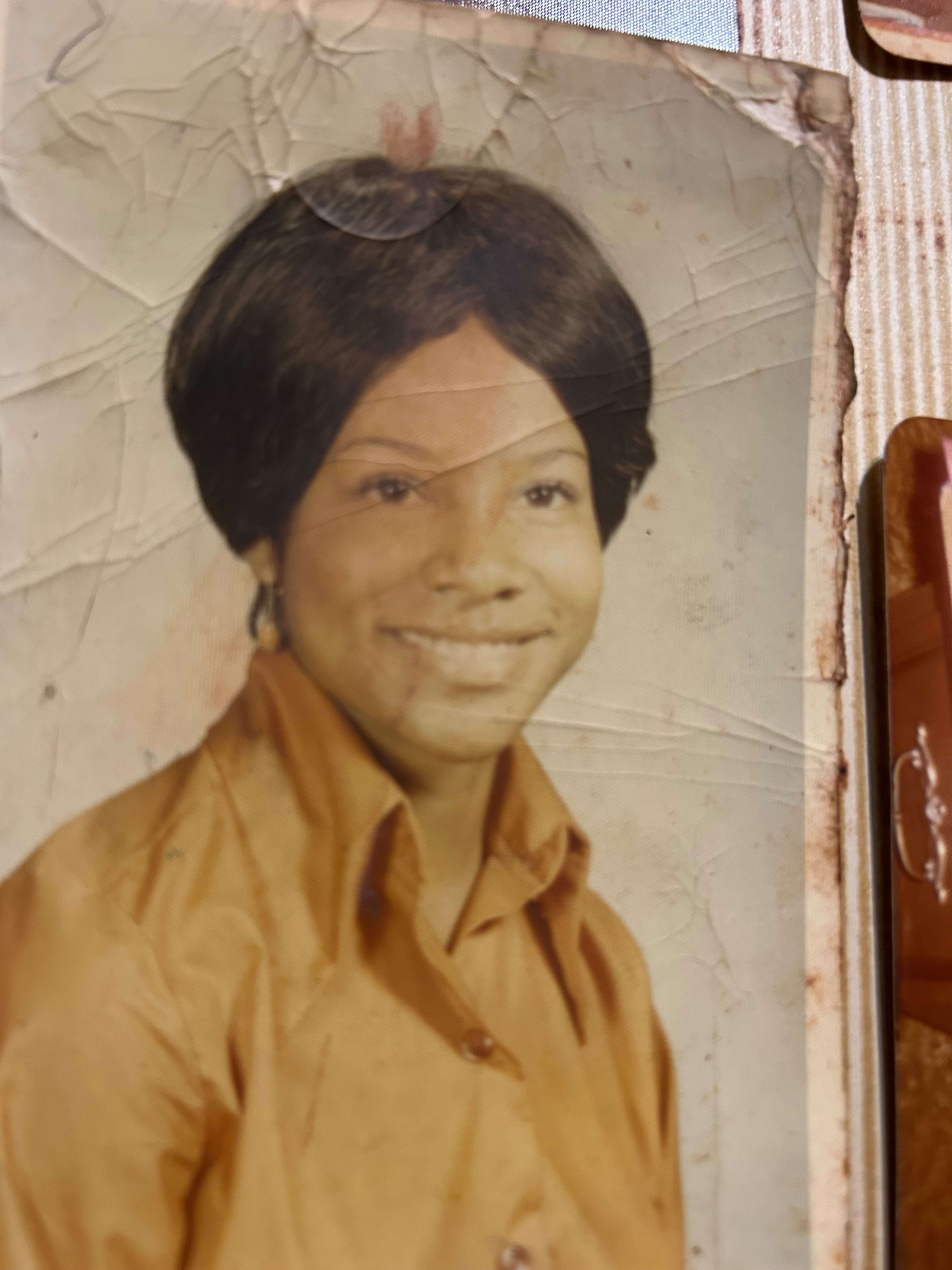 Howard's mother, Theresa Diana Macon, poses for a high school photo in 1970's southeastern Kentucky. (Courtesy of Theresa Diana Macon)