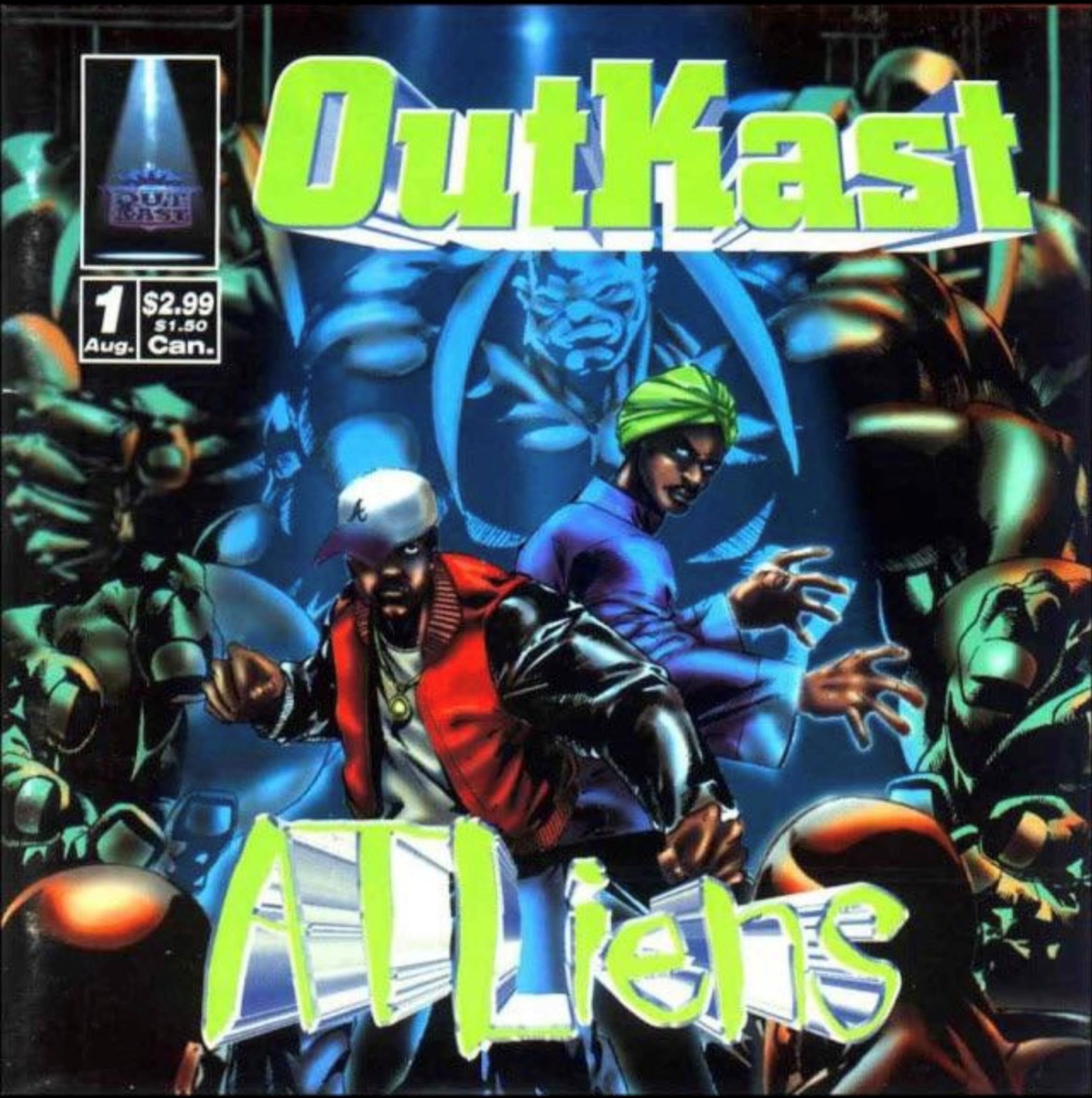 OutKast's sophomore album was a huge success, replete with futuristic sounds mixed with lyrics about the lives of hustlers in the inner city, presented as a clever metaphor for extraterrestrial life. (ArLuther Lee/AJC)
