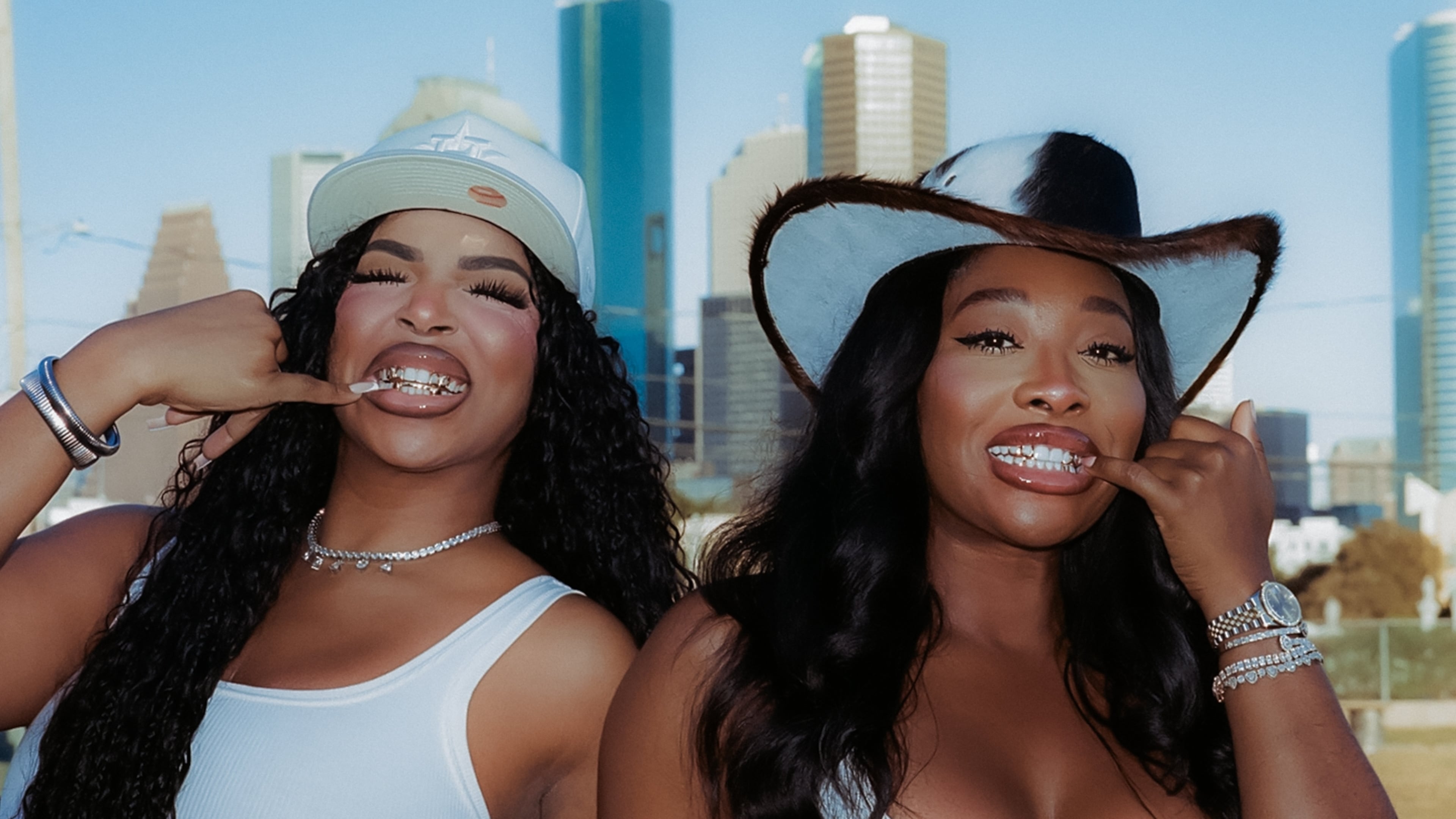 Drea Nicole and Lex P are "Houstonians turned ATL residents." (Courtesy of Max Hummels)