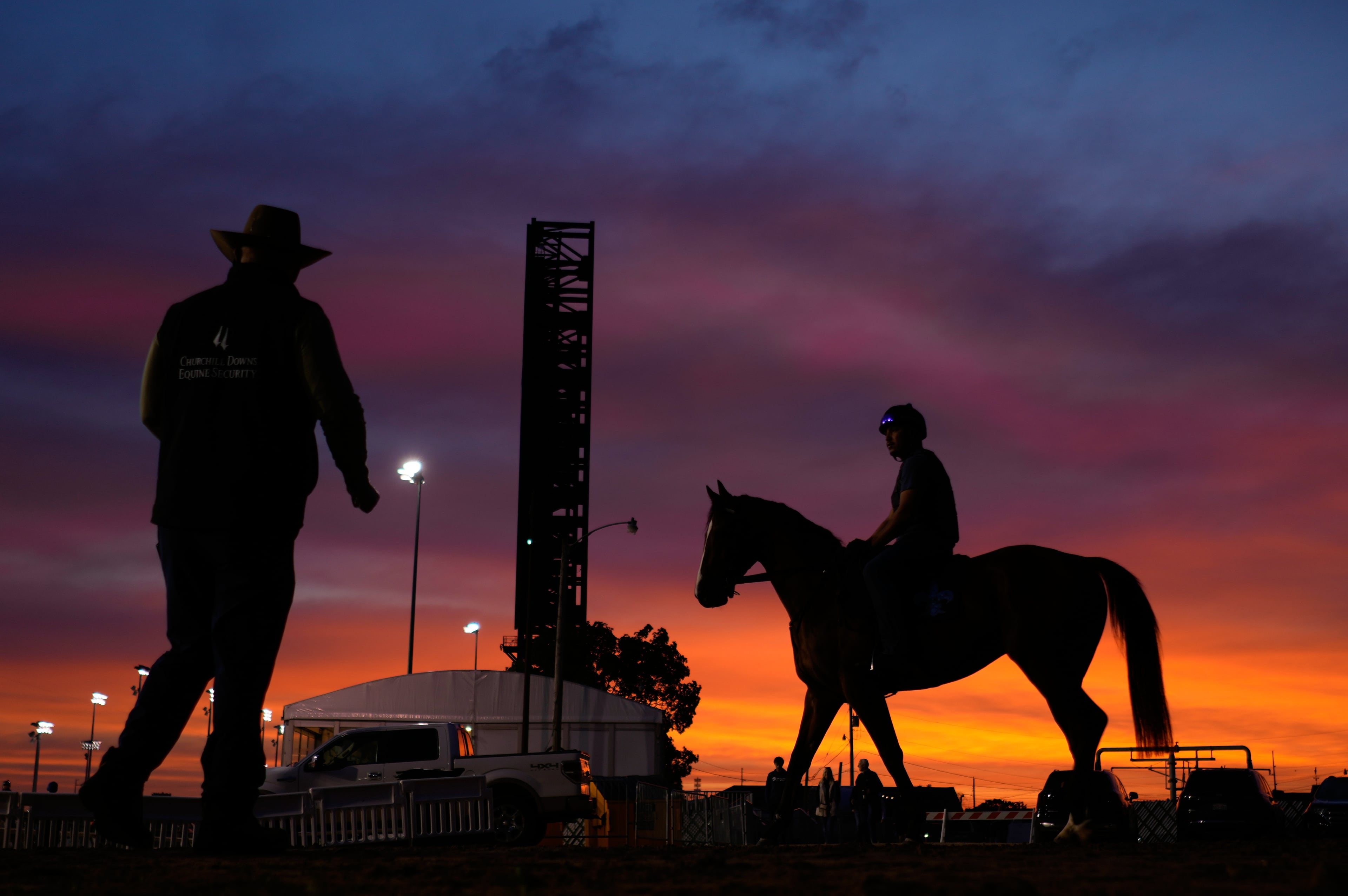 APTOPIX Kentucky Derby Horse Racing
