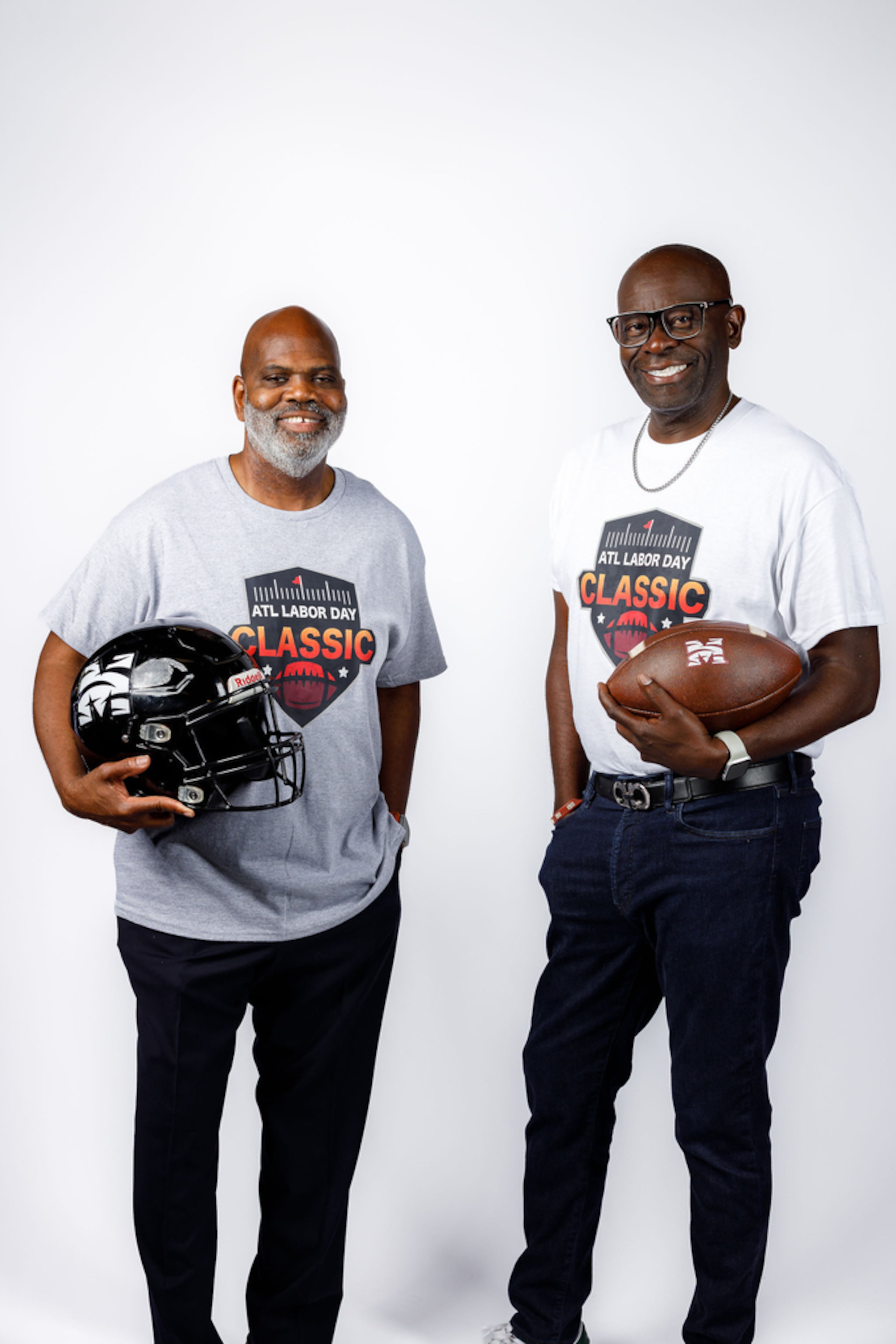Labor Day Classic Co-founders Wilton DeVonn Baker (left) and Jerry Freeman (right). (Courtesy)