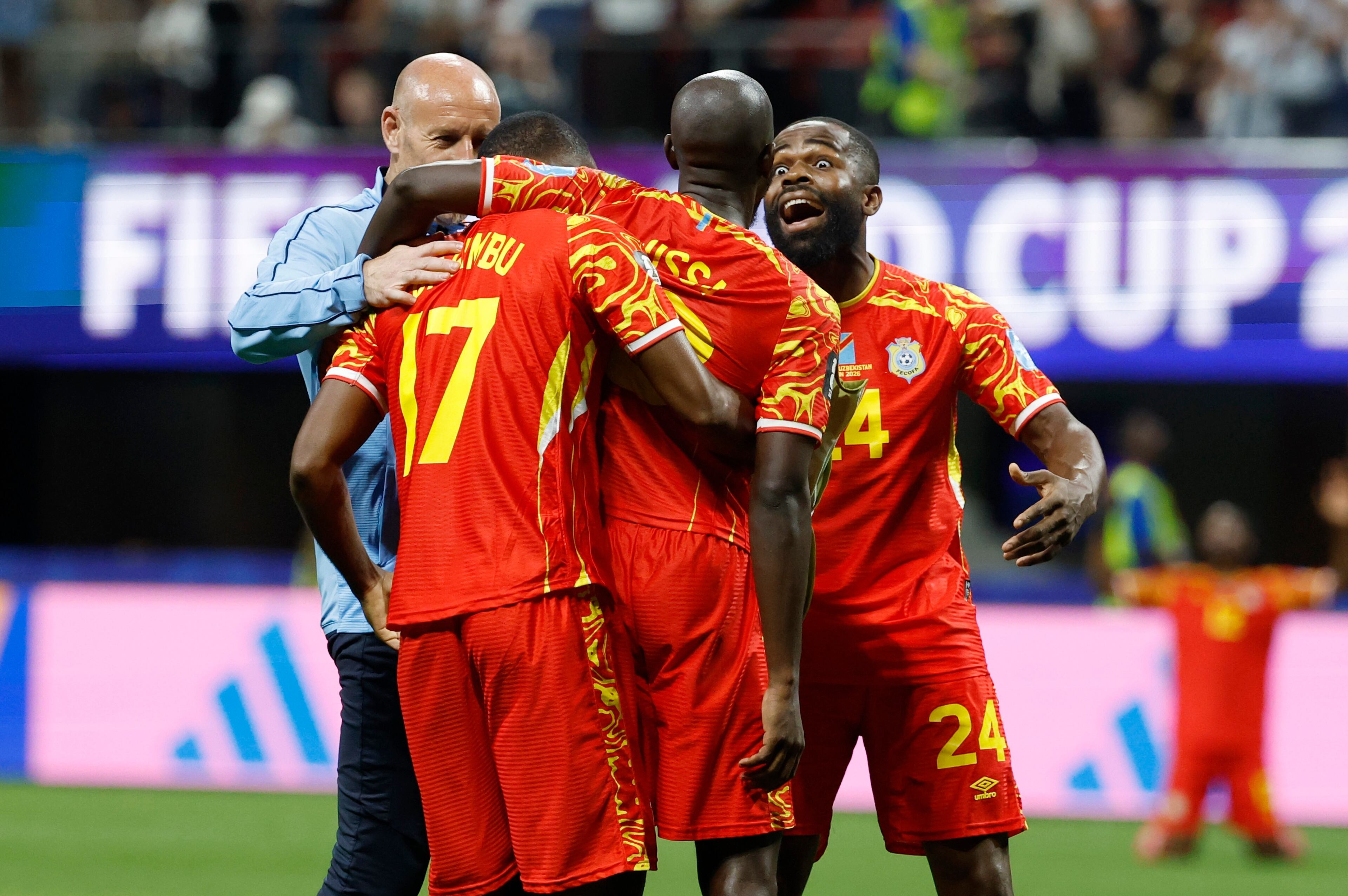 Uzbekistan DR Congo WCup Soccer