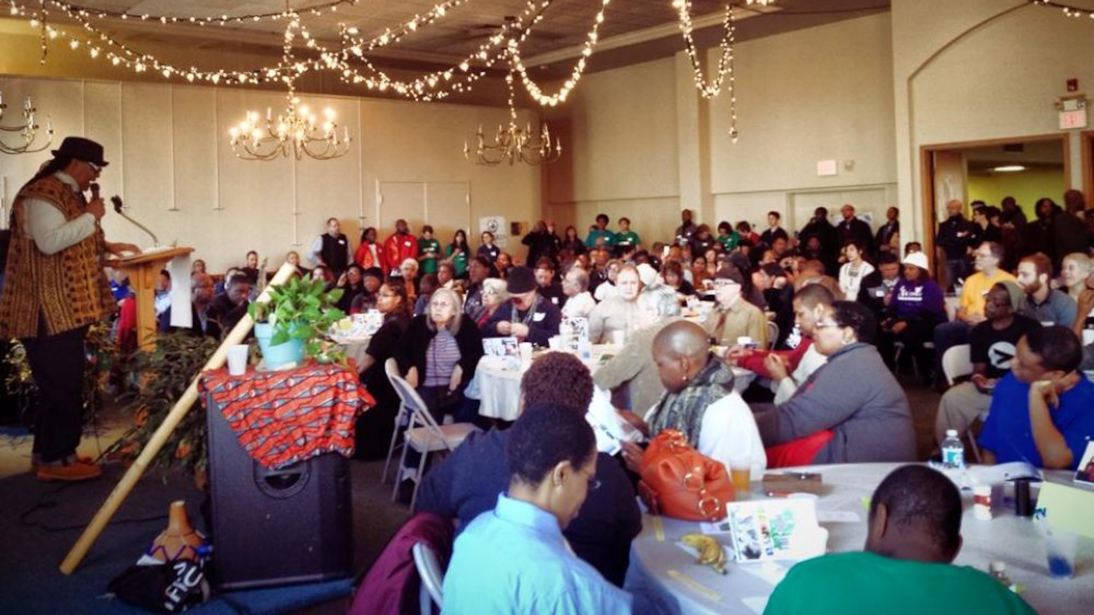 The Rustin Lorde Community Breakfast unites members of the Black LGBTQ+ community annually on MLK Day to acknowledge Black LGBTQ activists Bayard Rustin and Audre Lorde. It celebrates its 25th anniversary on Monday at Loudermilk Conference Center. (Courtesy of Southern Unity Movement)