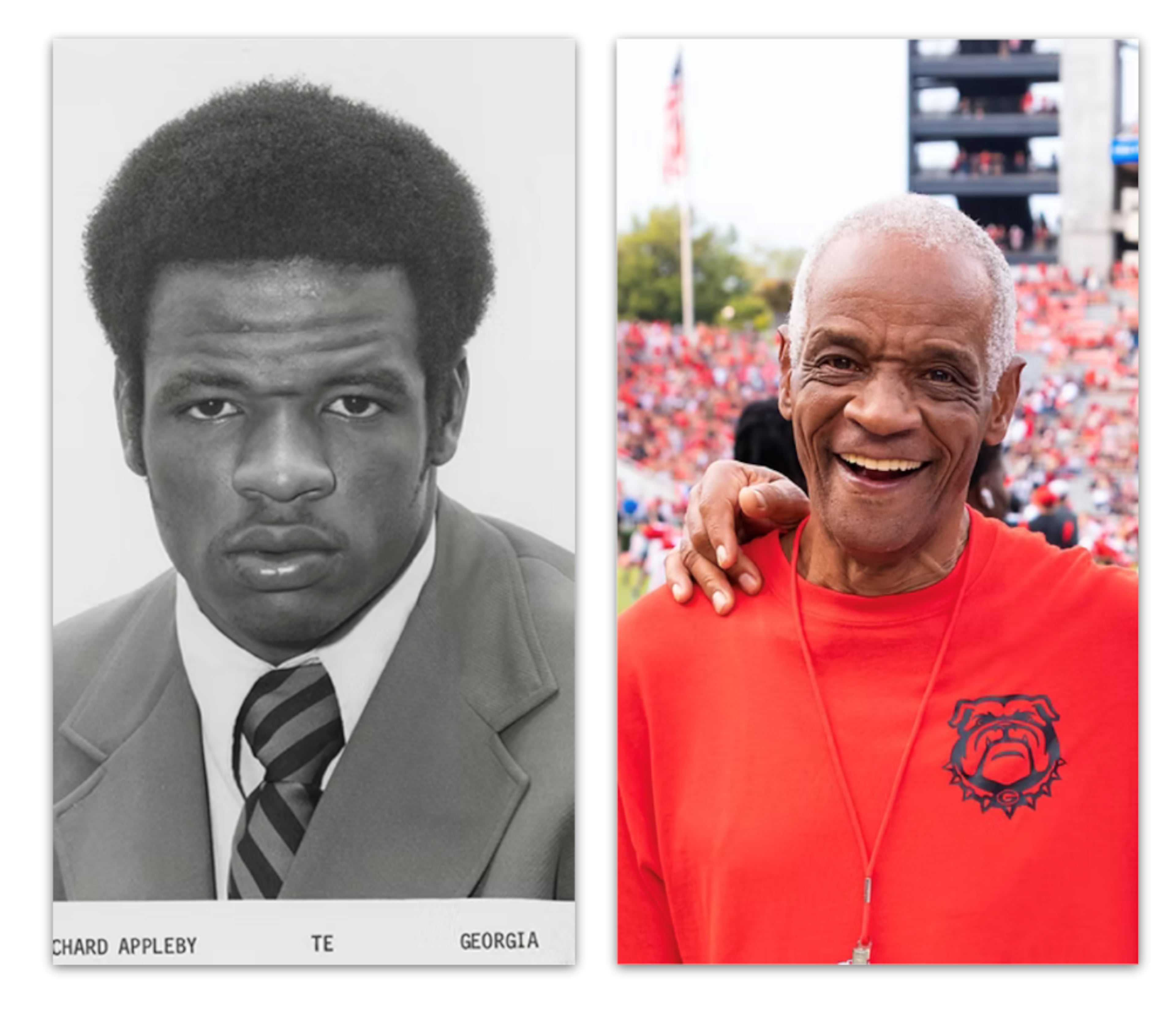 Wide receiver Richard Appleby is part of The Bulldogs Original Five. (Courtesy of The Bulldogs Original Five)