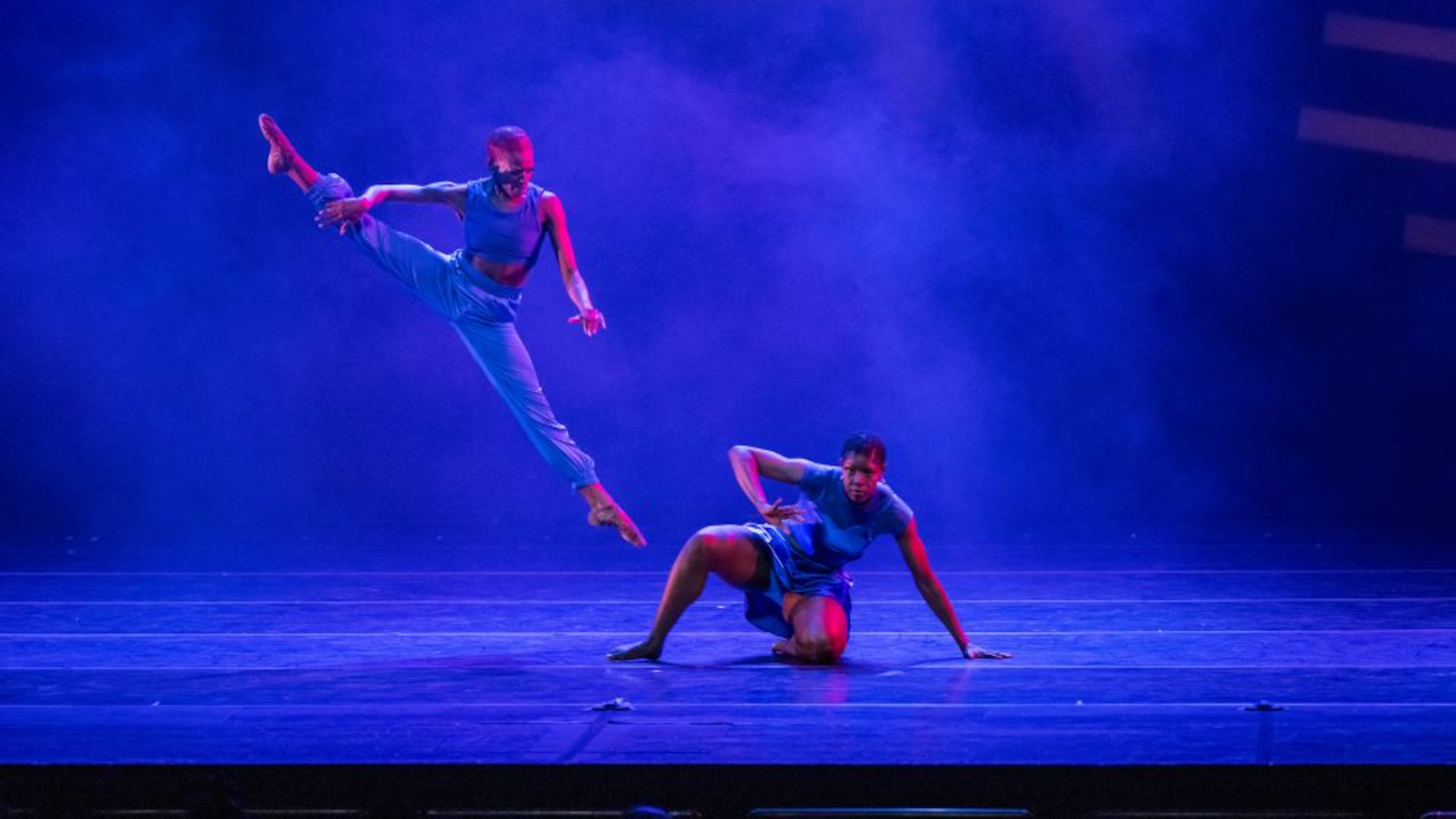 Dayton Contemporary Dance Company performs during the International Association of Blacks in Dance's 35th annual conference and festival in Pittsburgh, Jan. 22-26, 2025. The organization recognizes the history of Black and African styles of dance. (Courtesy of Scott Robbins/Geek with a Lens)