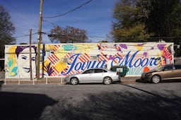 Jovita Moore mural removed