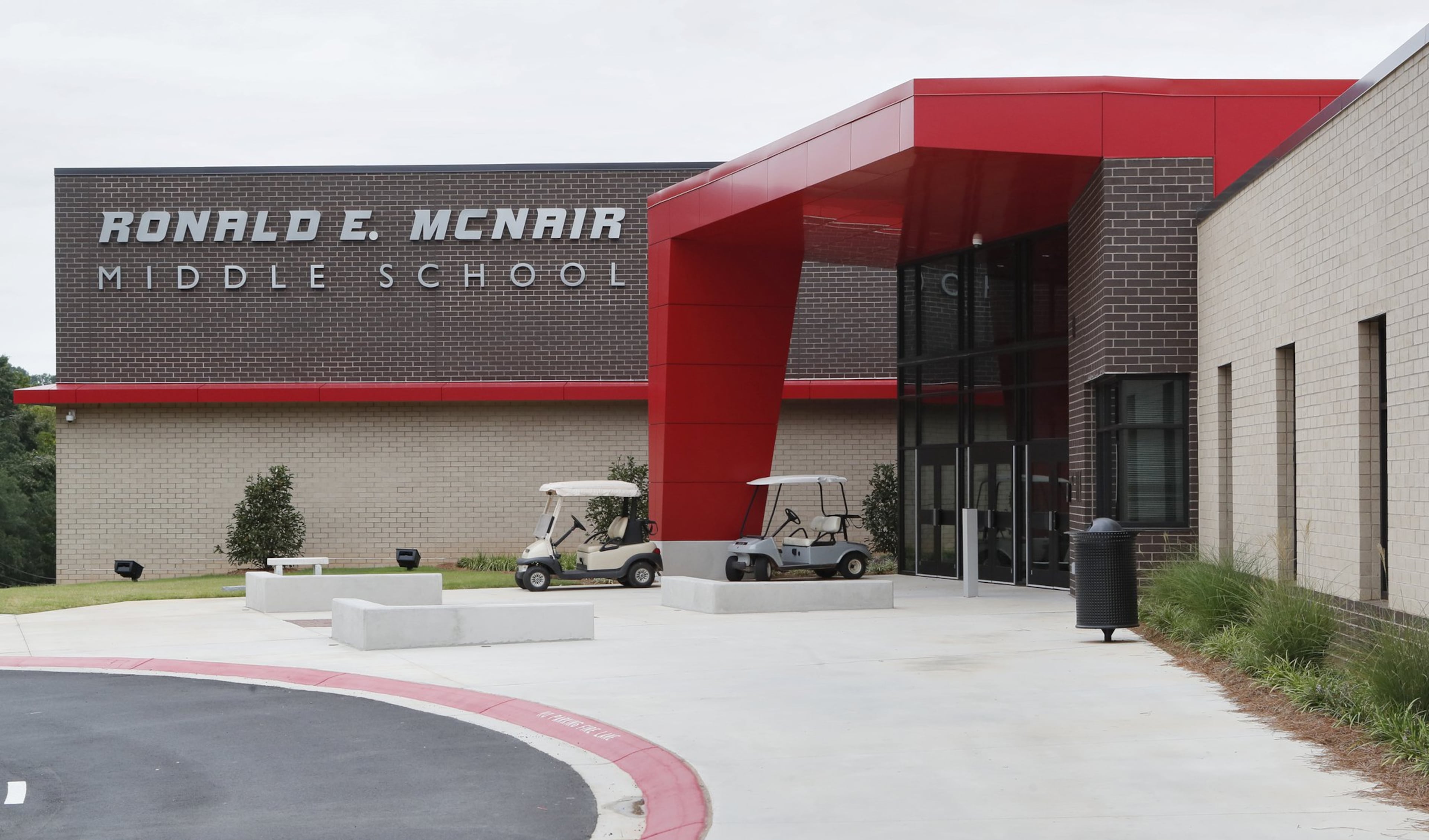 Ronald E. McNair Middle School, named after the late astronaut, opened in Decatur in 2019. (Bob Andres/AJC 2019)