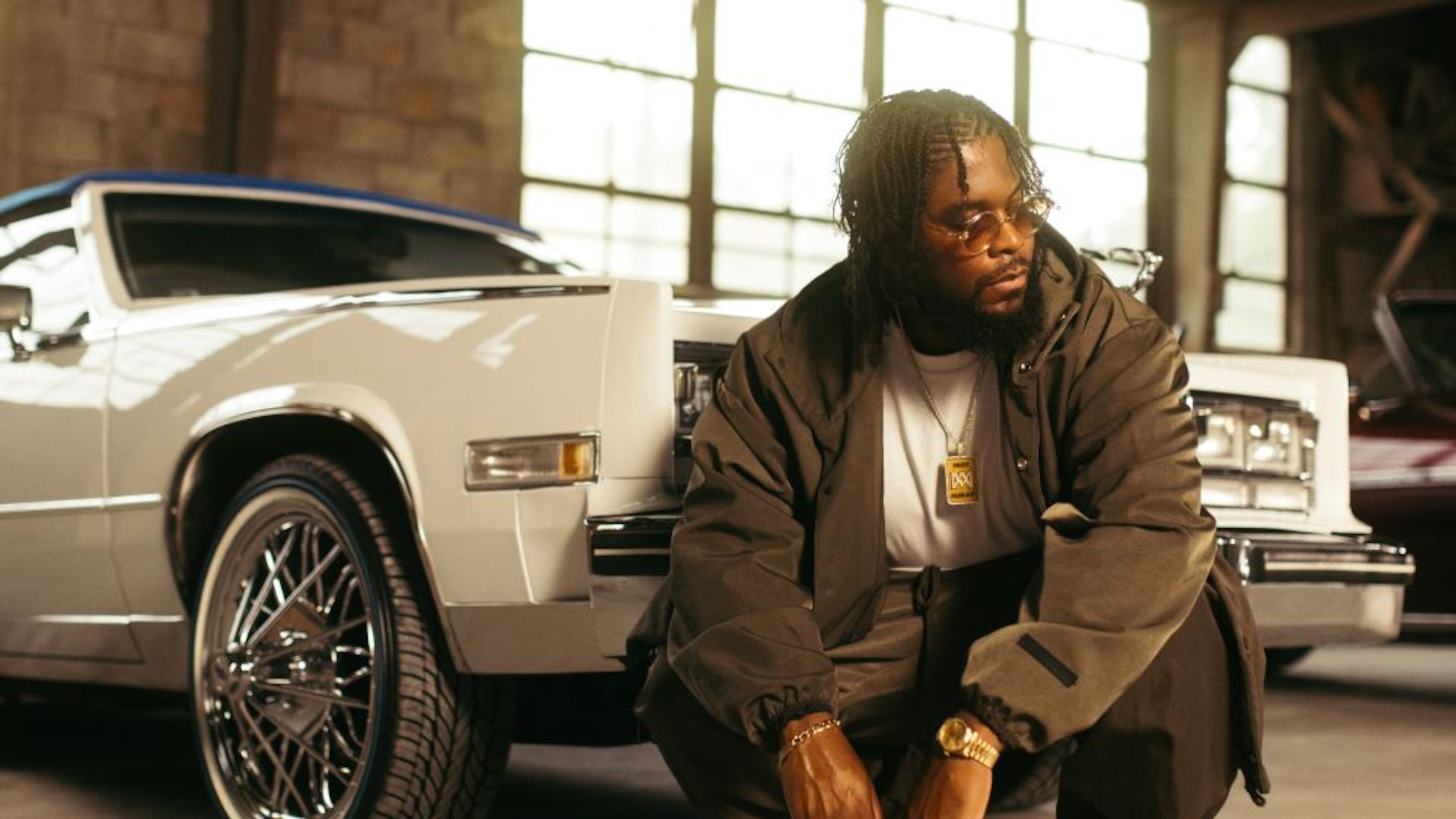 Mississippi-born rapper and producer Justin "Big K.R.I.T." Scott is performing "Merry Kritmas," a Christmas benefit and album release concert for his latest album "Dedicated to Cadalee Biarritz" at Terminal West in Atlanta on Wednesday, Dec. 17, 2025. (Eric Jordan)