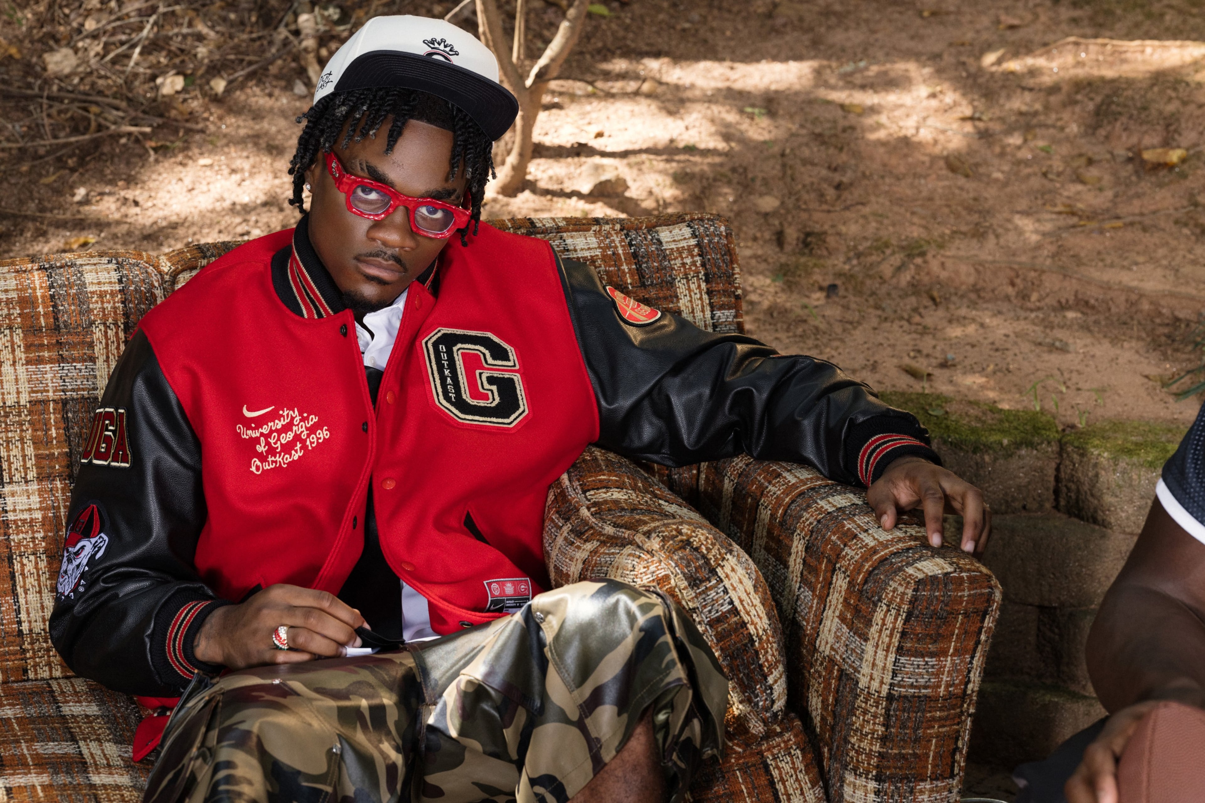 UGA safety KJ Bolden is pictured in the new Outkast U collection. (Courtesy of Nike)