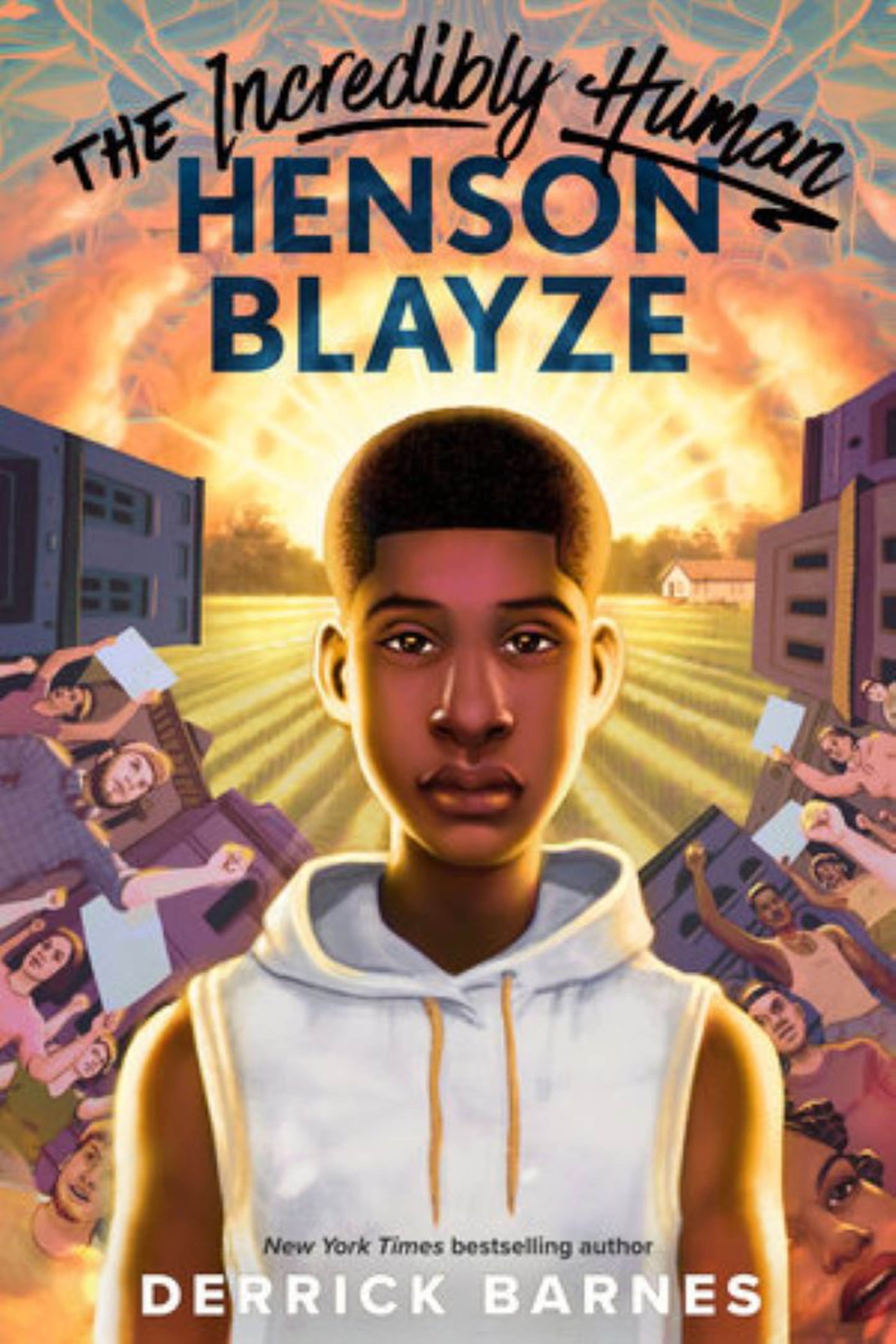 Cover art for 'The Incredibly Human Henson Blayze' by illustrator Derrick Barnes. (Courtesy of Derrick Barnes)