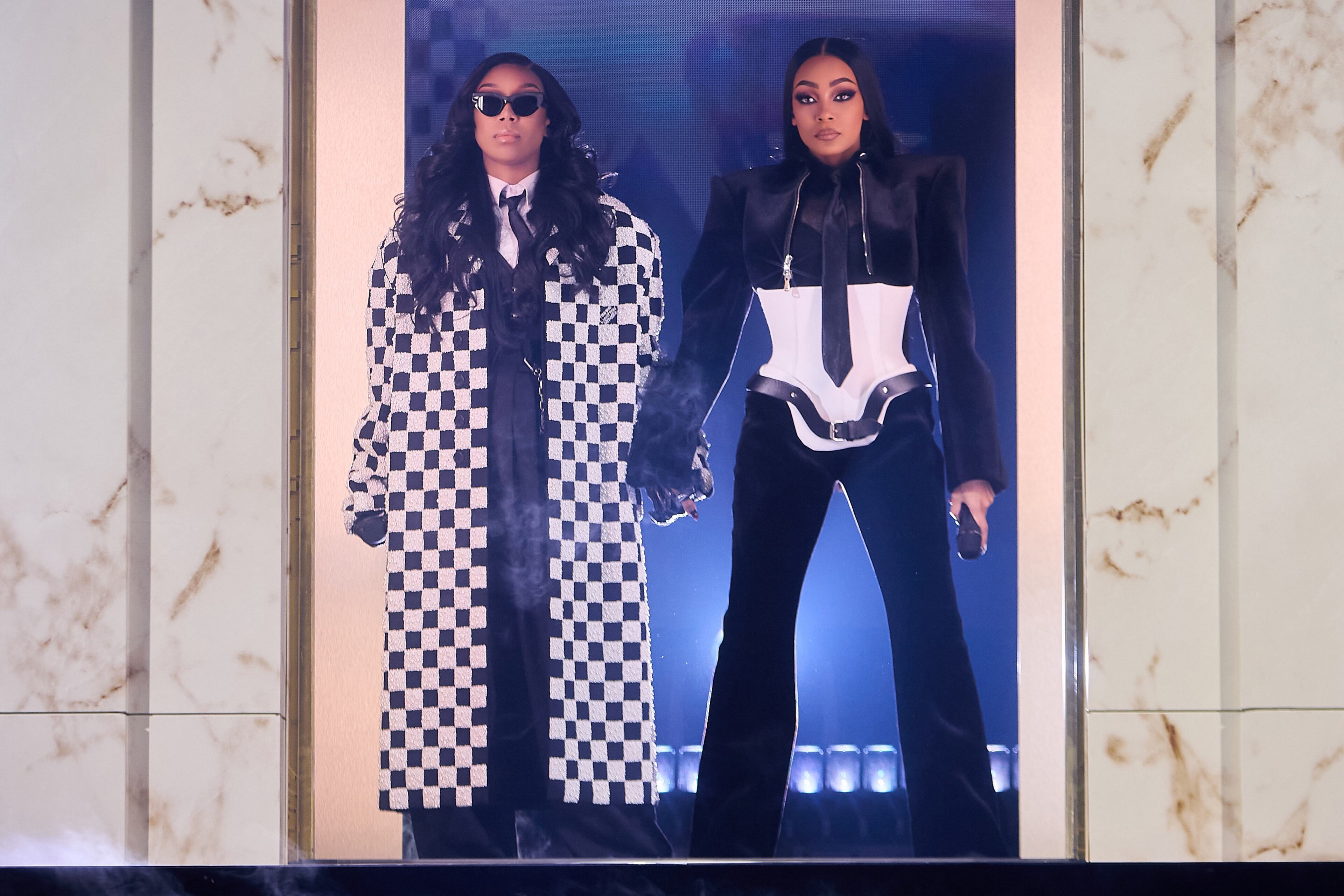 Grammy-winning singers Brandy (left) and Monica performed in the "Boy Is Mine Tour" in 2025, including stops in Atlanta in October and December. (Handout)