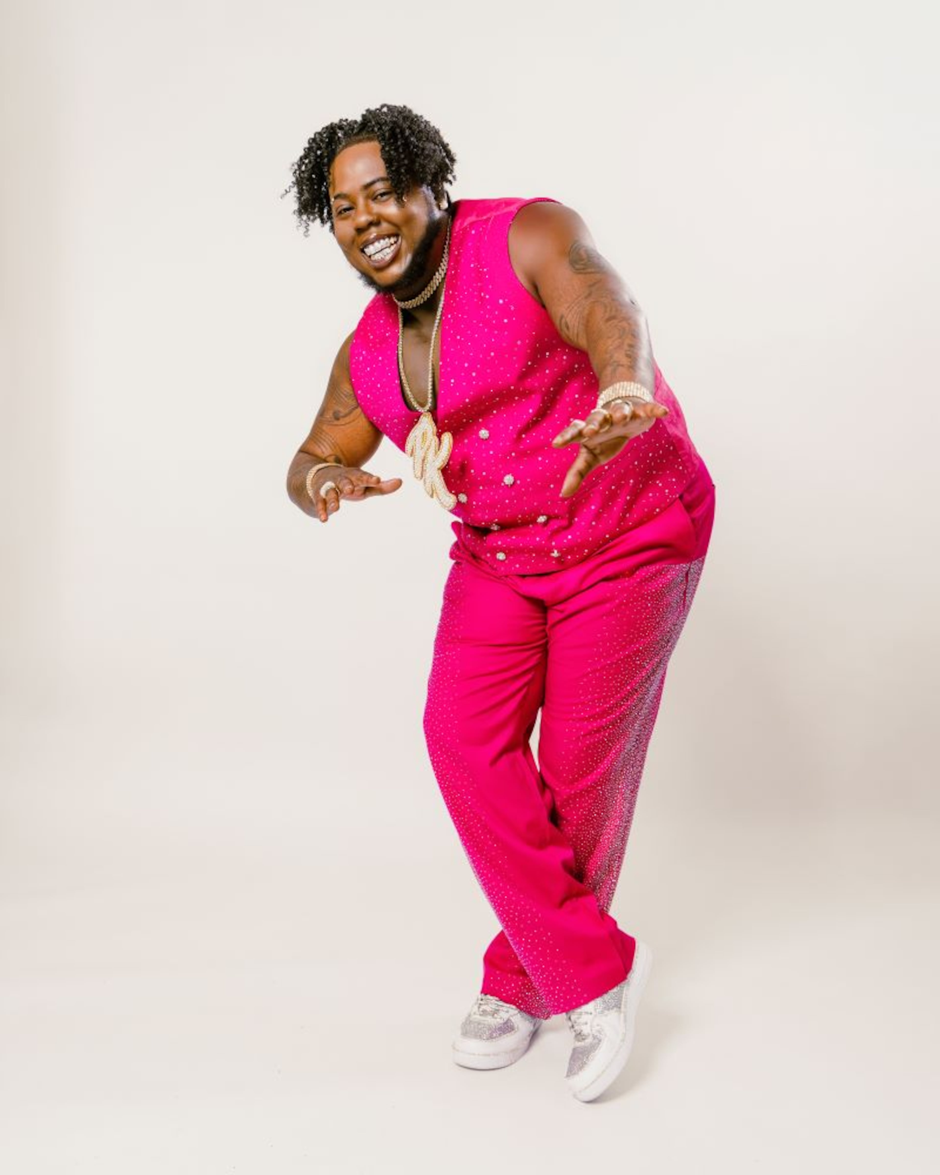 Keeta “Pressure K” Blythe is the host, producer and showrunner of “Black AF: A Love Letter to Our Culture.” Blythe is orchestrating the one-night production to showcase diverse LGBTQ+ entertainers. (Courtesy of Scott Youngblood)