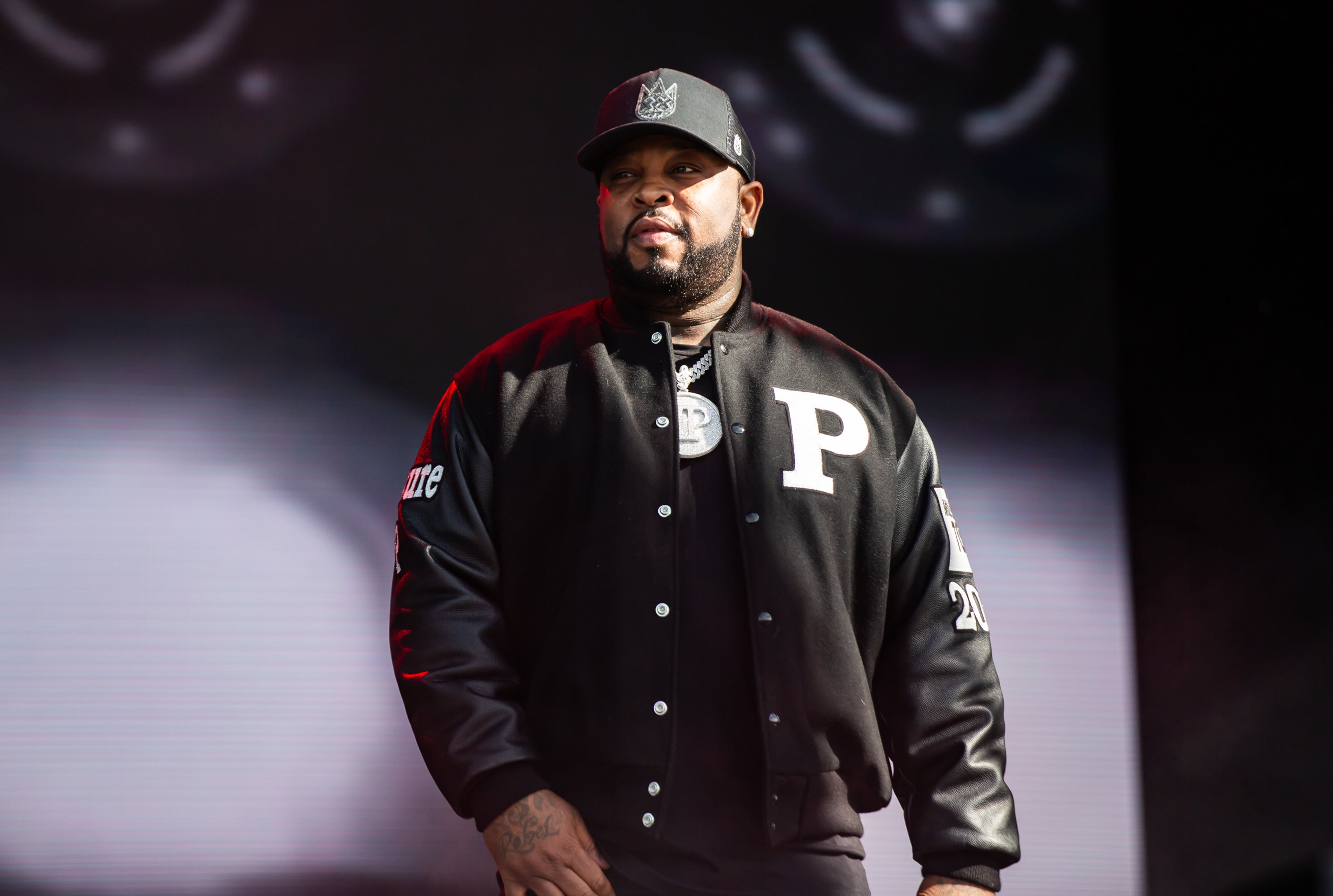 R&B 2000, featuring RSVP, plays a set of slow jams by members Ray J, Sammie, Bobby V and Pleasure P (pictured) at One Musicfest on Saturday, Oct. 25, 2025, at Piedmont Park in Atlanta. (Ryan Fleisher for the AJC)