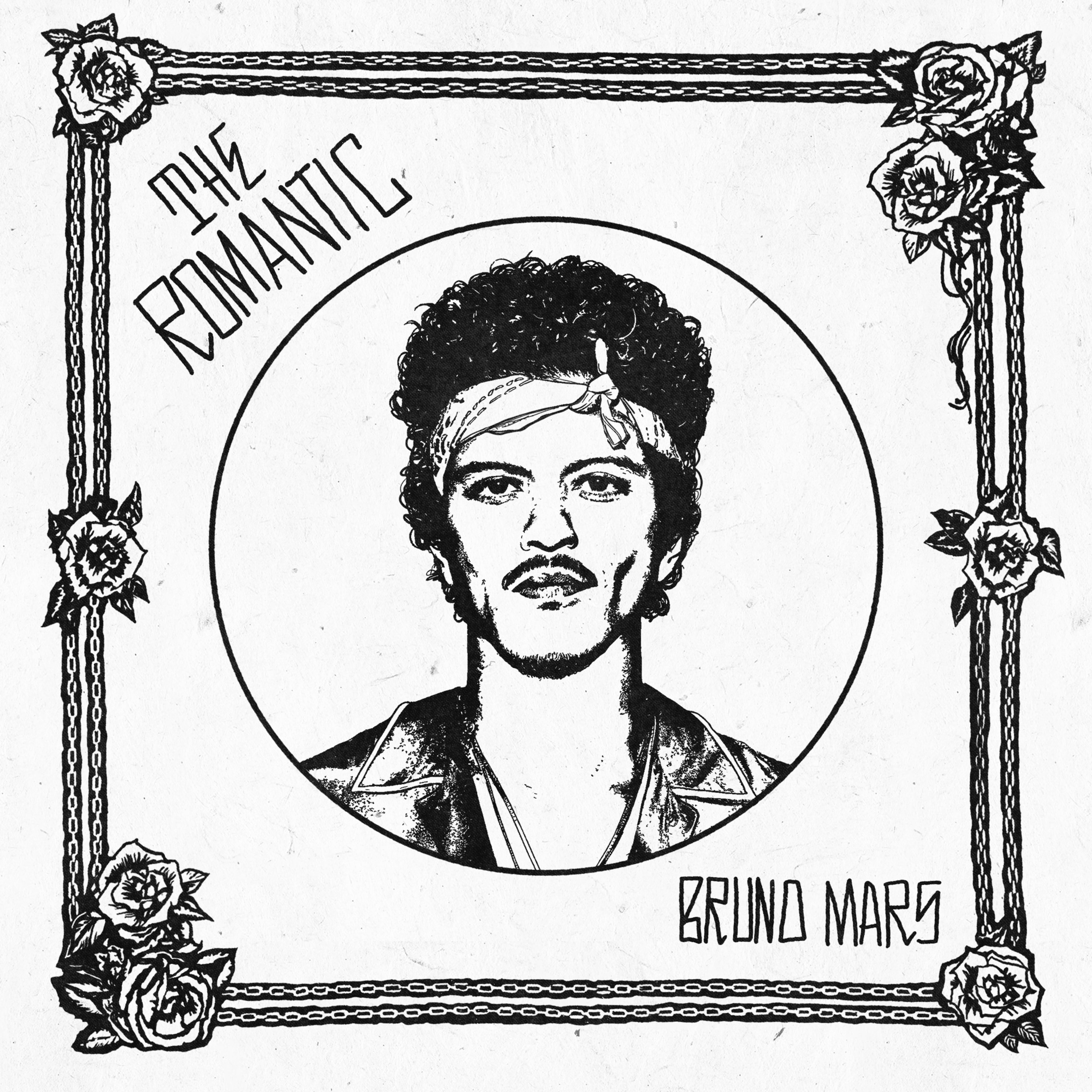 This image released by Atlantic Records shows "The Romantic" by Bruno Mars. (Atlantic Records via AP)