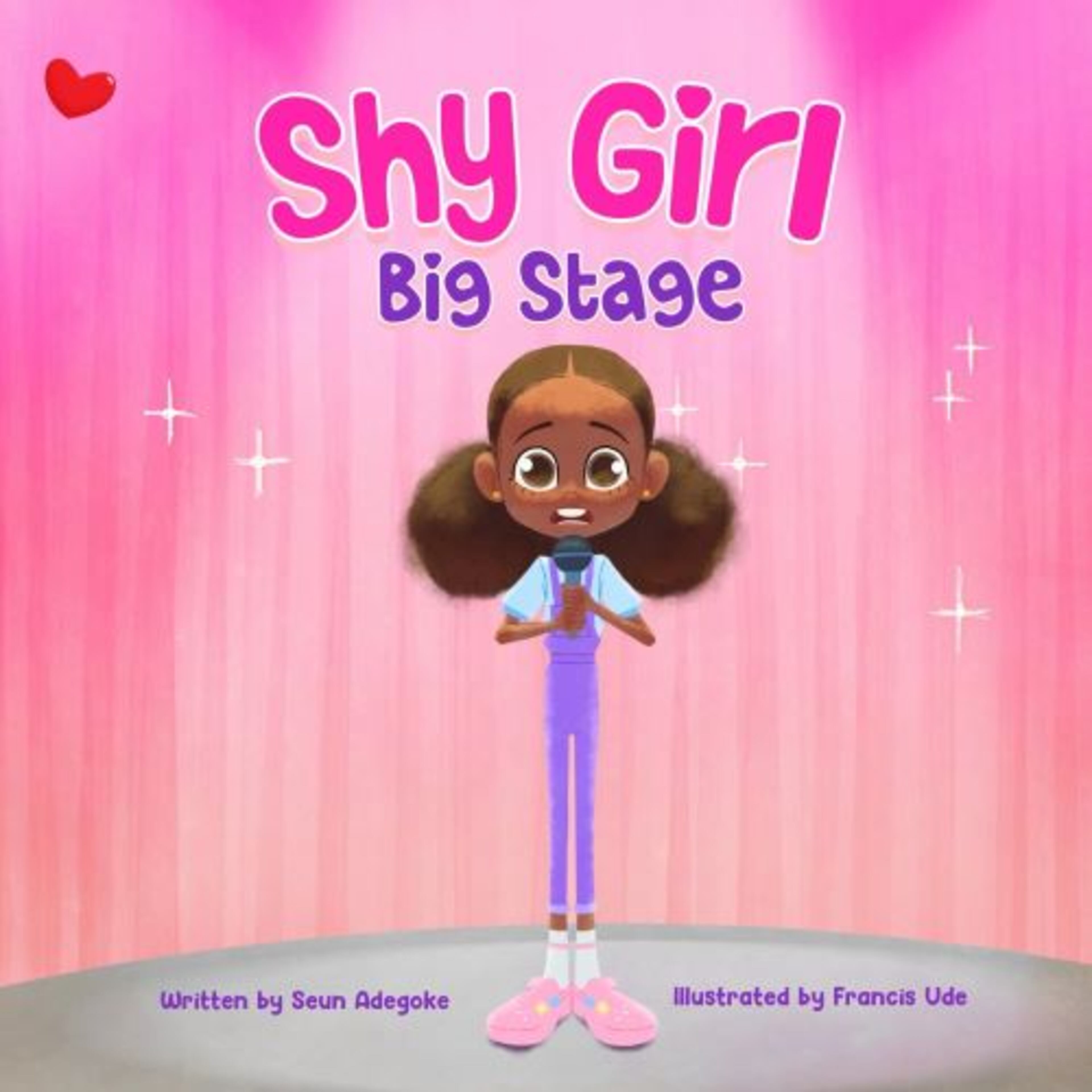 Cover art for 'Shy Girl Big Stage' (Francis Ude)