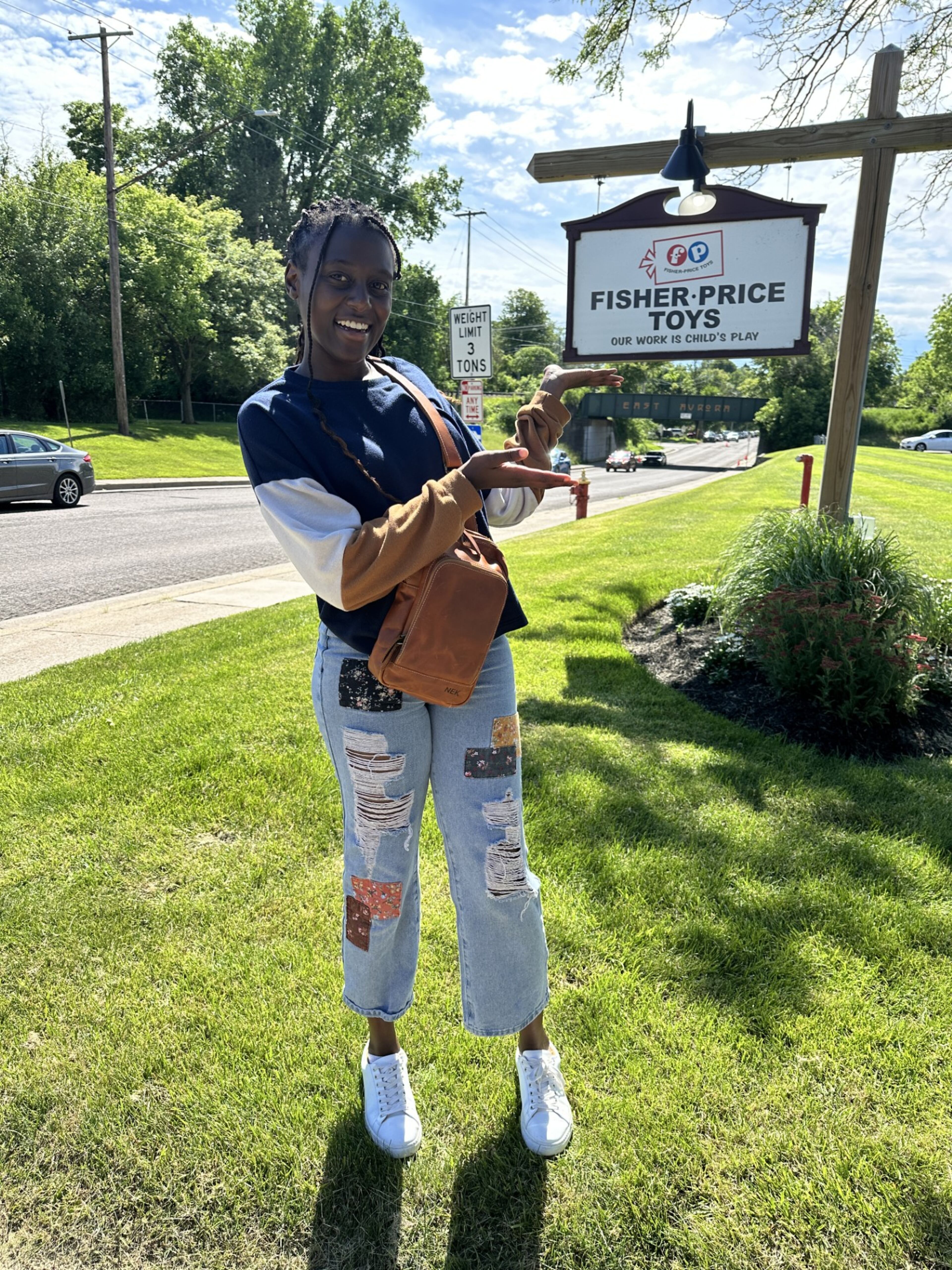 Toy designer Niasha Kodzai interned at Fisher Price Toys. (Courtesy of Niasha Kodzai)