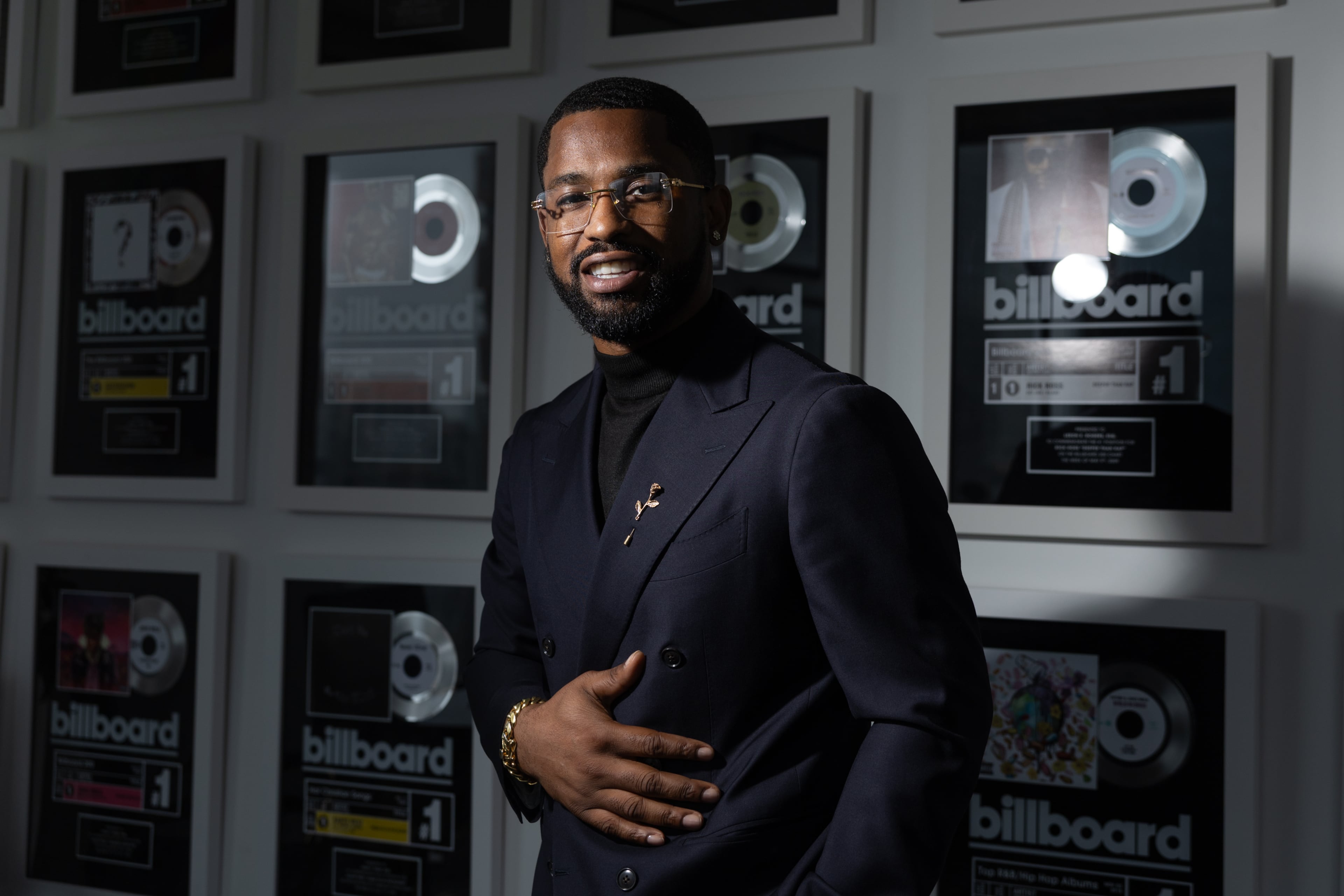 Atlanta-based entertainment attorney John Rose poses for a portrait at Fox Rothschild in Atlanta on June 16, 2026. Rose, 33, just became the youngest partner at Fox Rothschild. (Arvin Temkar/AJC)