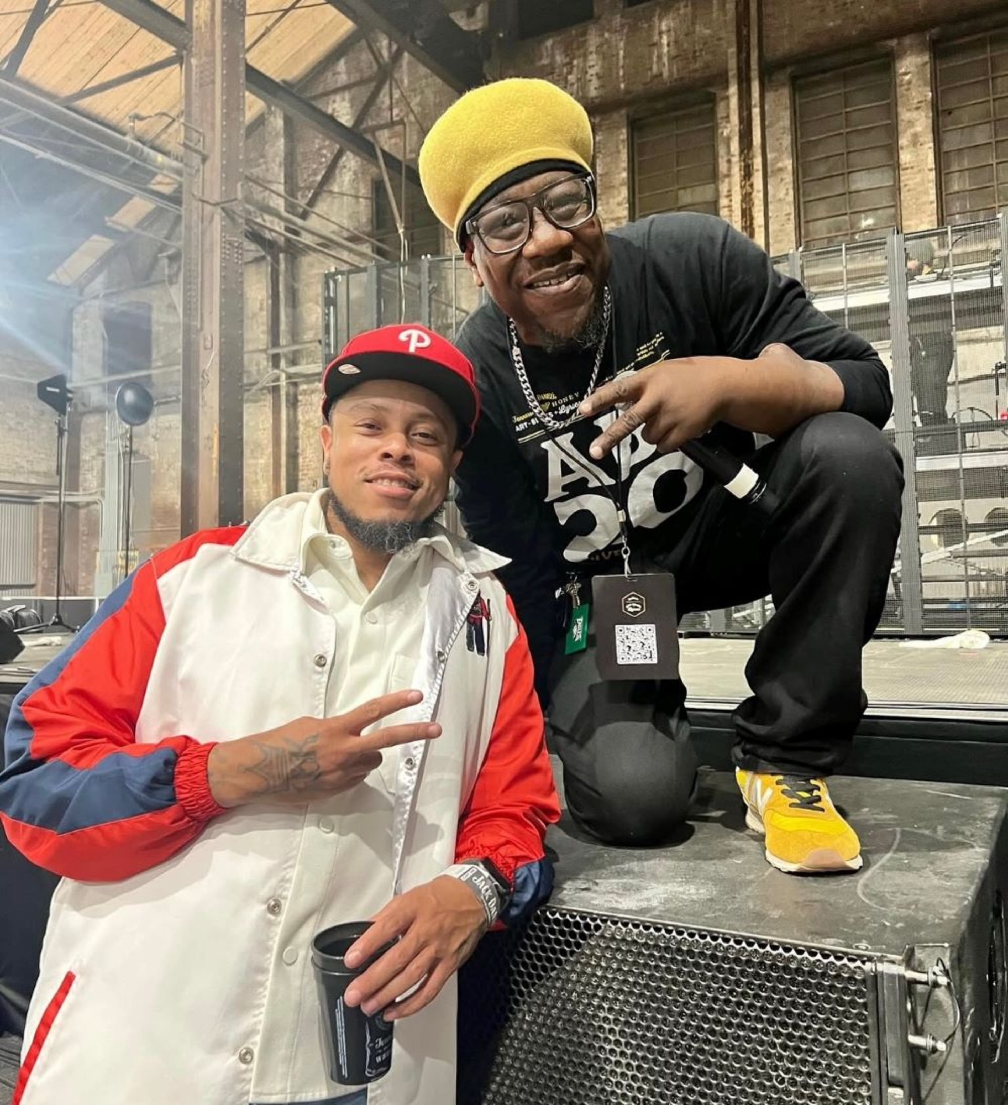 Terrell Thomas (left), a Philadelphia native and owner of sports and entertainment website These Urban Times, says D.R.E.S. helped him adapt to moving to Atlanta in 2010. (Courtesy of Terrell Thomas)