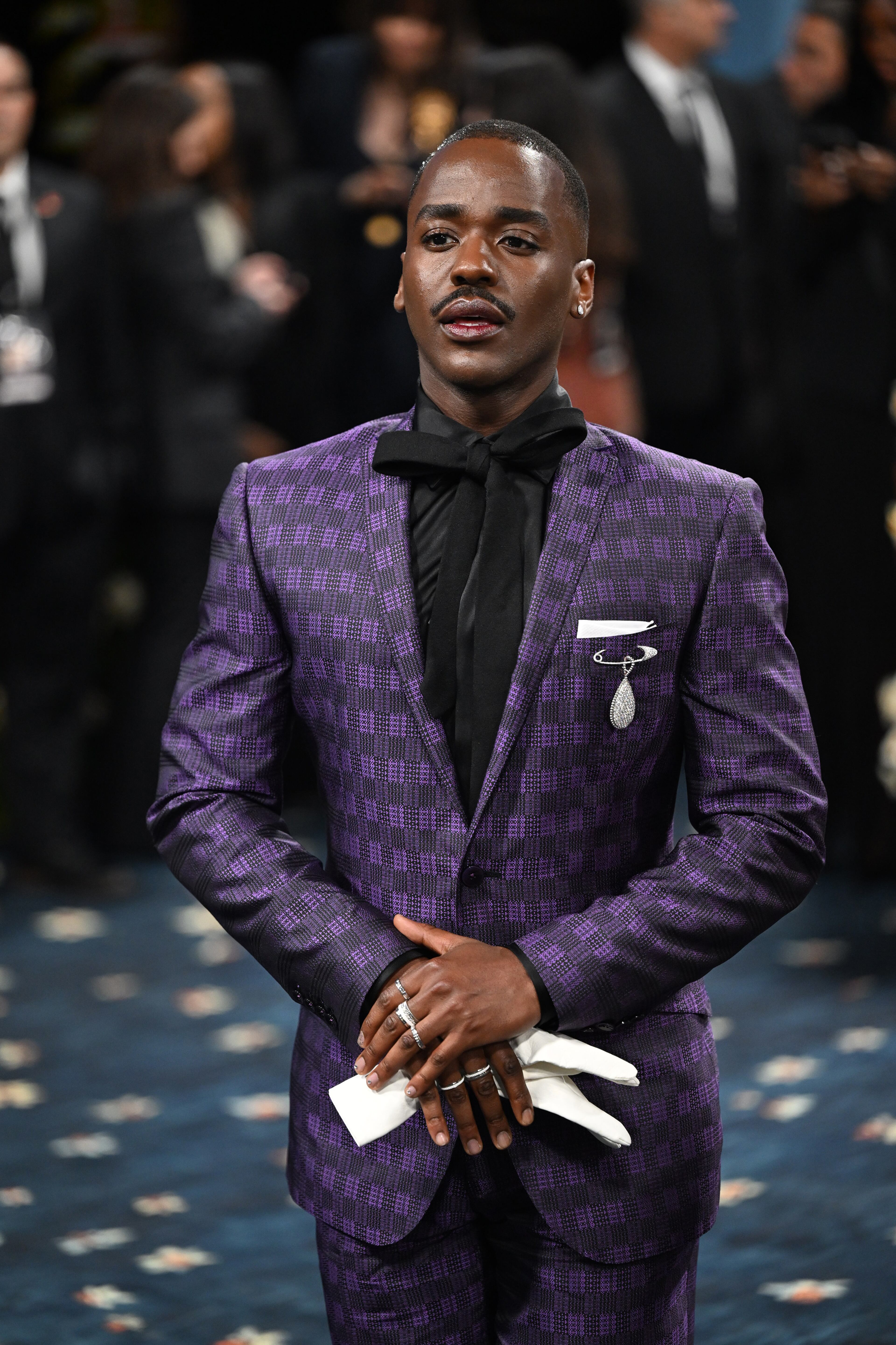 Ncuti Gatwa at the Metropolitan Museum of Art's Costume Institute benefit gala in New York, May 5, 2025. (Nina Westervelt/The New York Times)