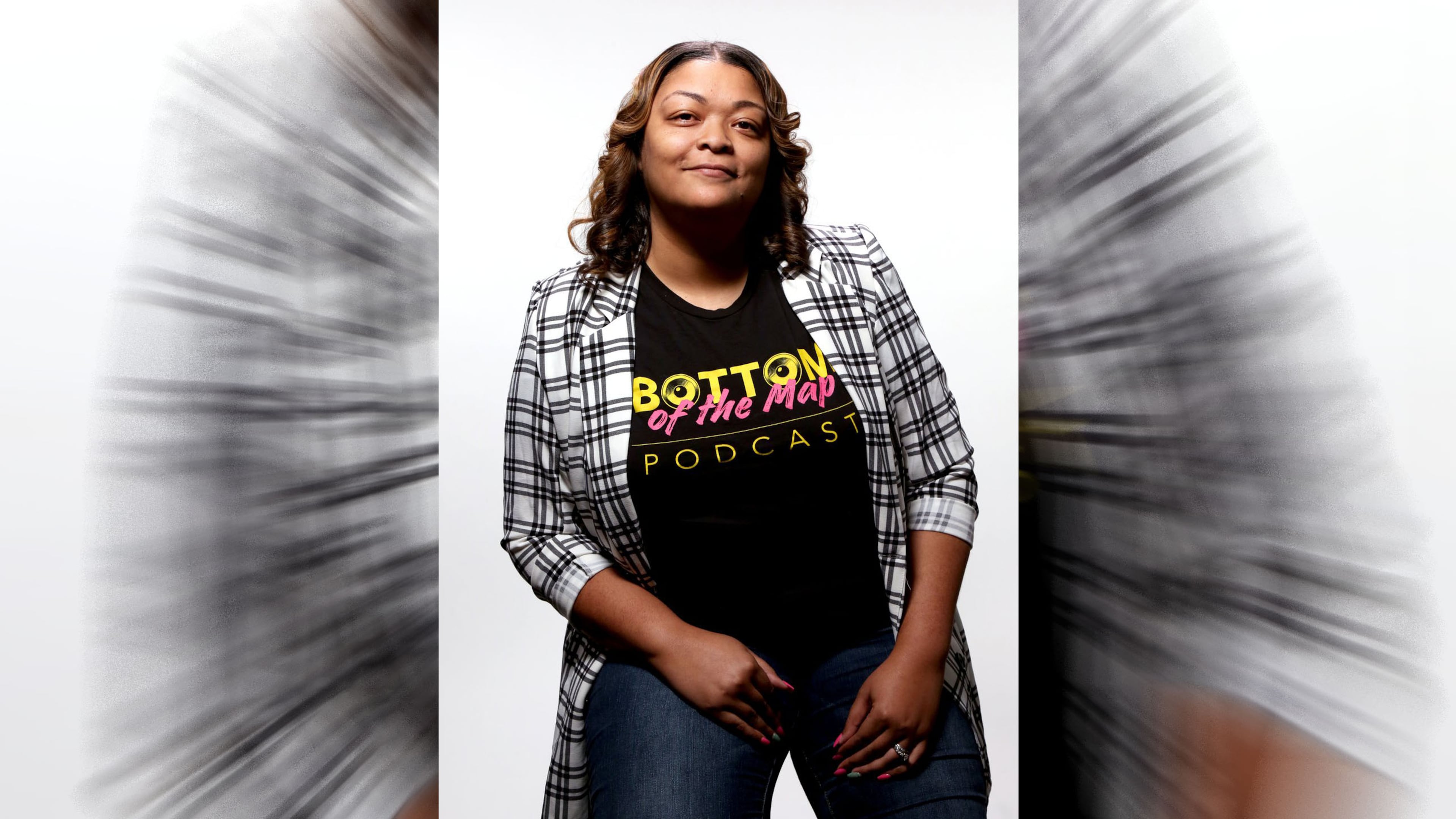 Regina Bradley, a Kennesaw State University professor, writer, and researcher of African American life and culture with an emphasis on the contemporary American South. (Tyson Horne/AJC 2020)