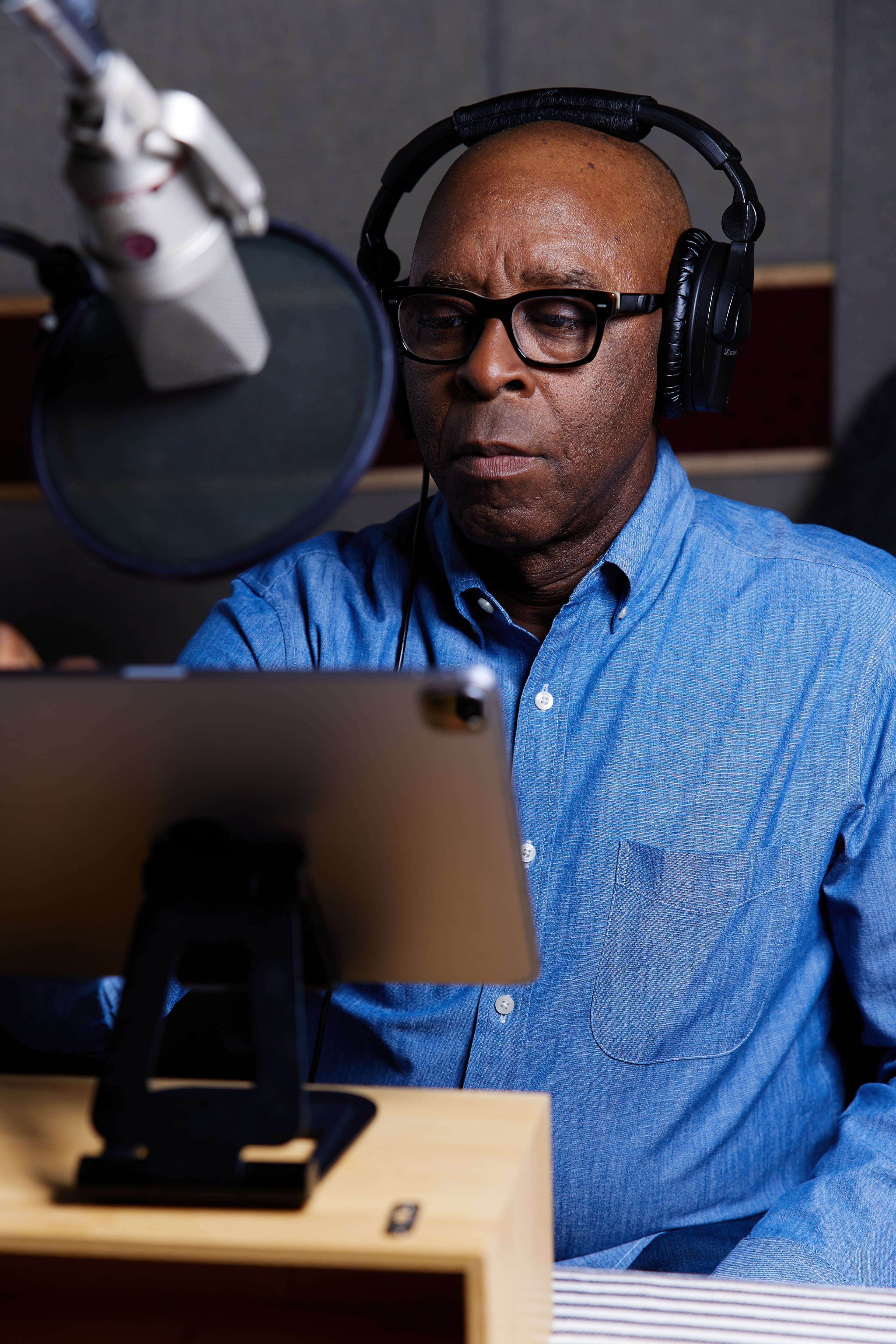 “Every 10 pages you’d stop because his personal life was so messy," says Vance of his experience narrating Du Bois' life. (Dante van der Swain/Courtesy of Simon & Schuster)