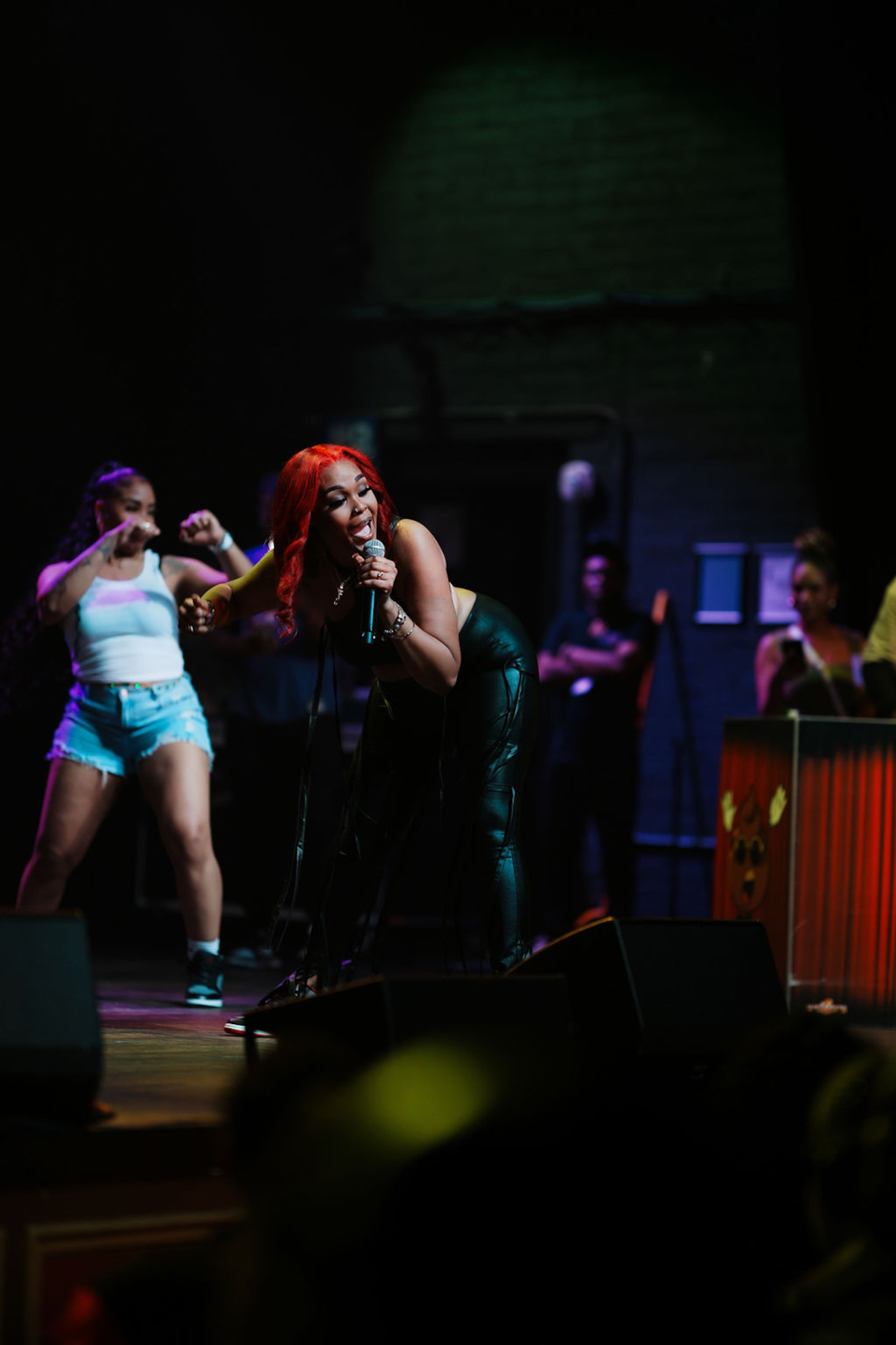 Mulan the Don performs at The SHHH Show. (Courtesy of Glassie Cassie/The SHHH Show)