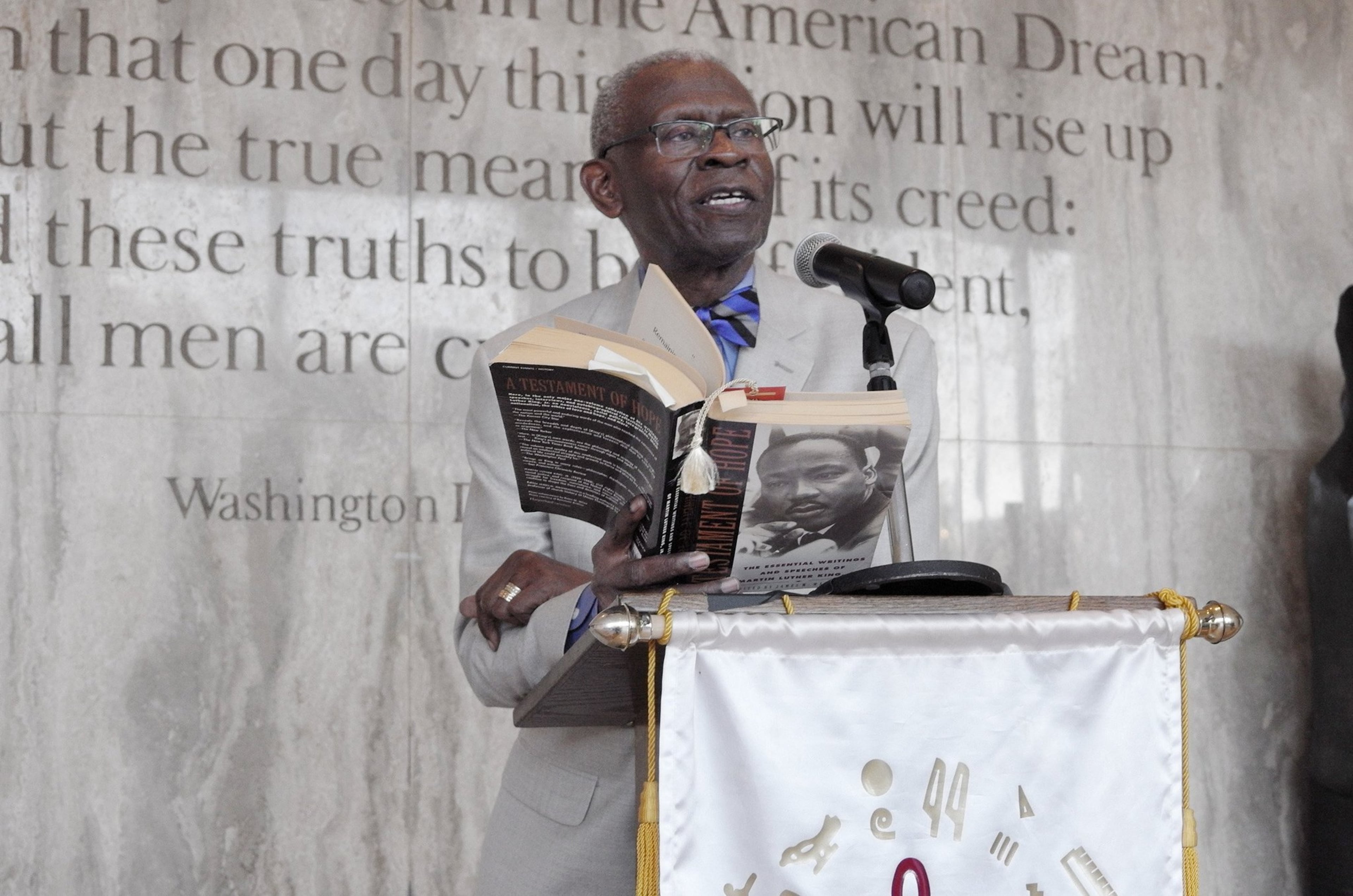 Morehouse College Dean Lawrence Edward Carter Sr. has dedicated his life to sharing the teachings of the late Rev. Martin Luther King Jr. (Contributed photo)