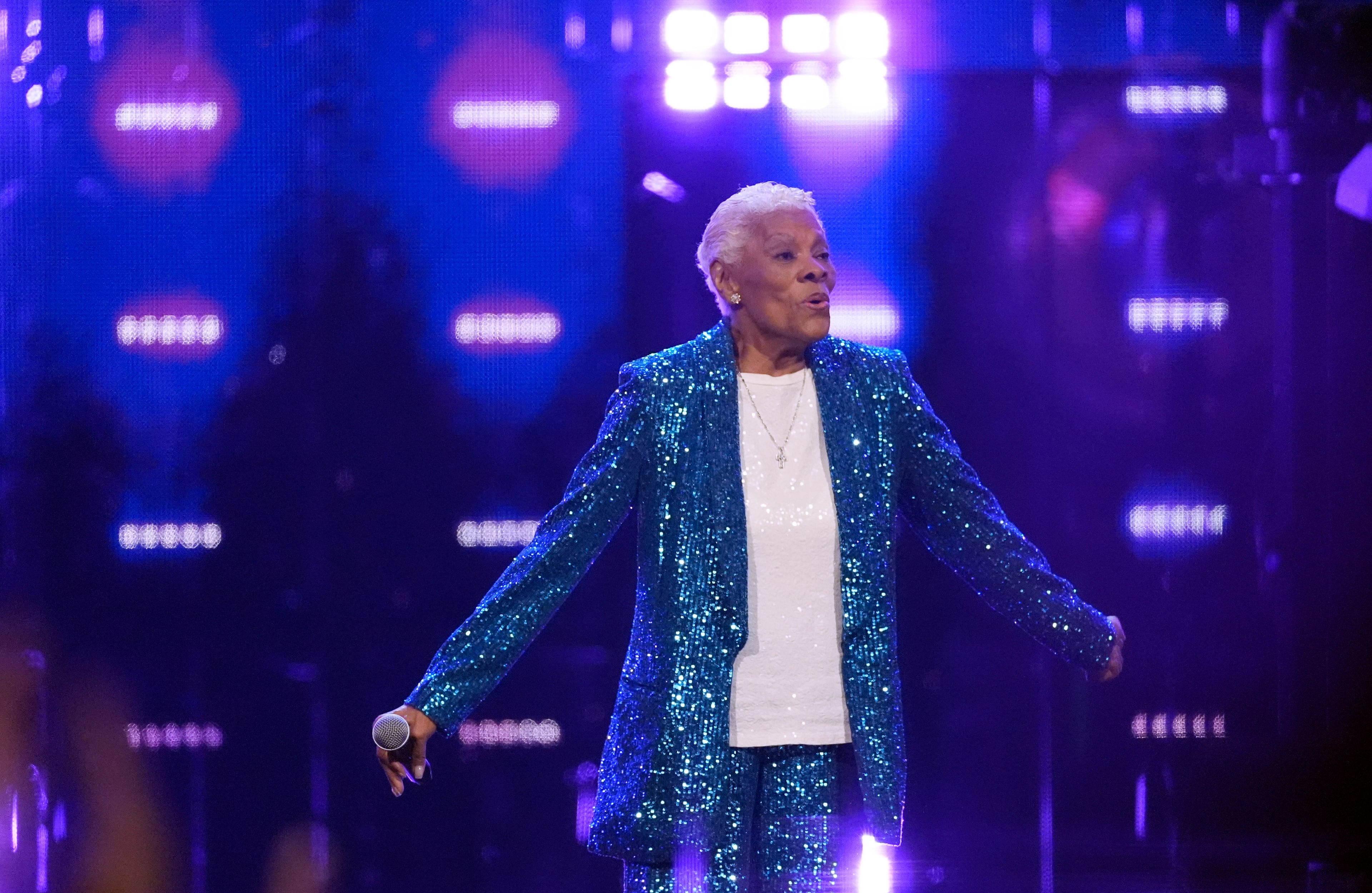 Dionne Warwick was inducted into the Rock & Roll Hall of Fame in 2024. (Chris Pizzello/AP 2024)