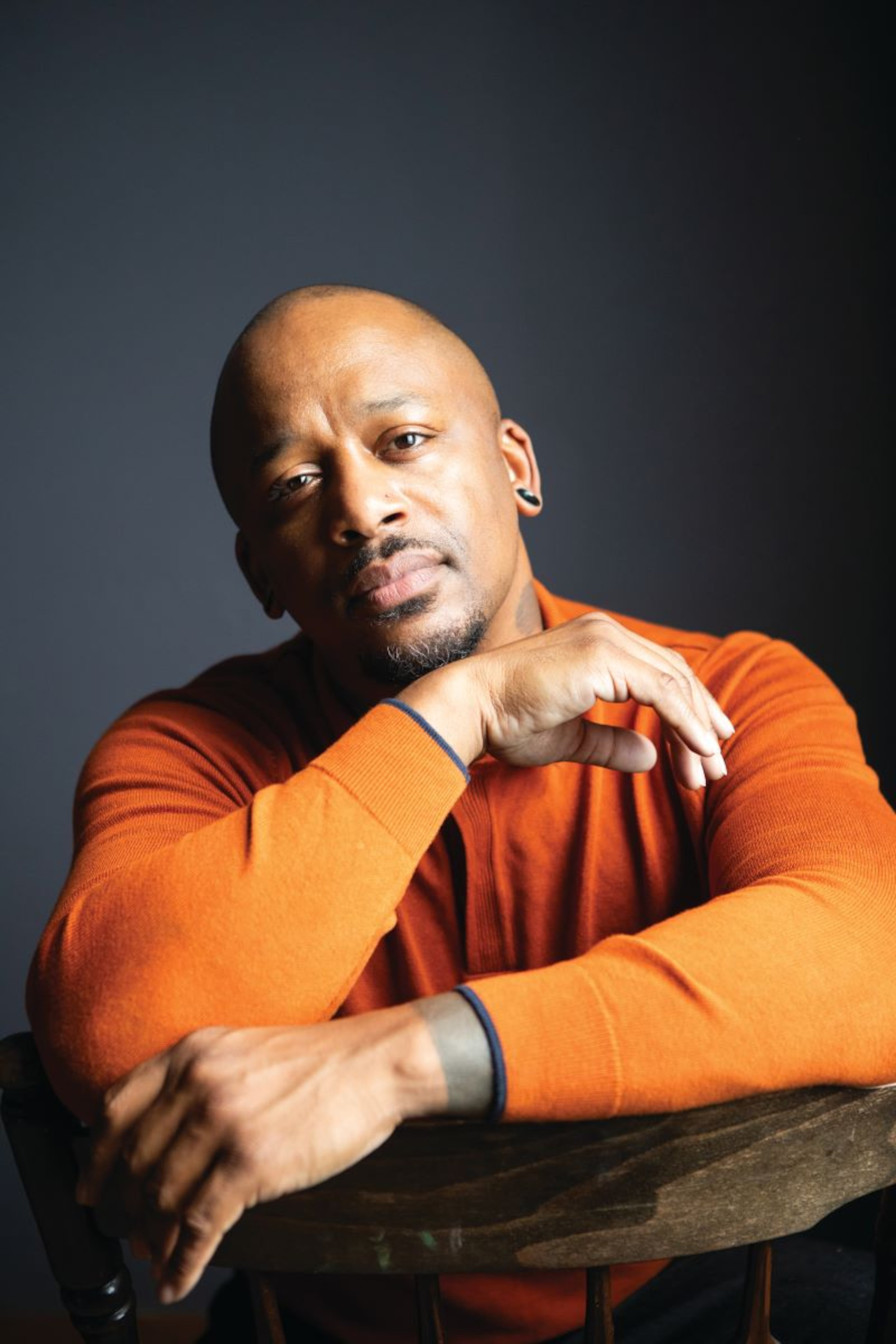 Writer and filmmaker Darnell Lamont Walker moved to Chattahoochee National Forest in North Georgia from New York in 2020. He still lives there today. (Kristen Finn/Courtesy of Darnell Lamont Walker)