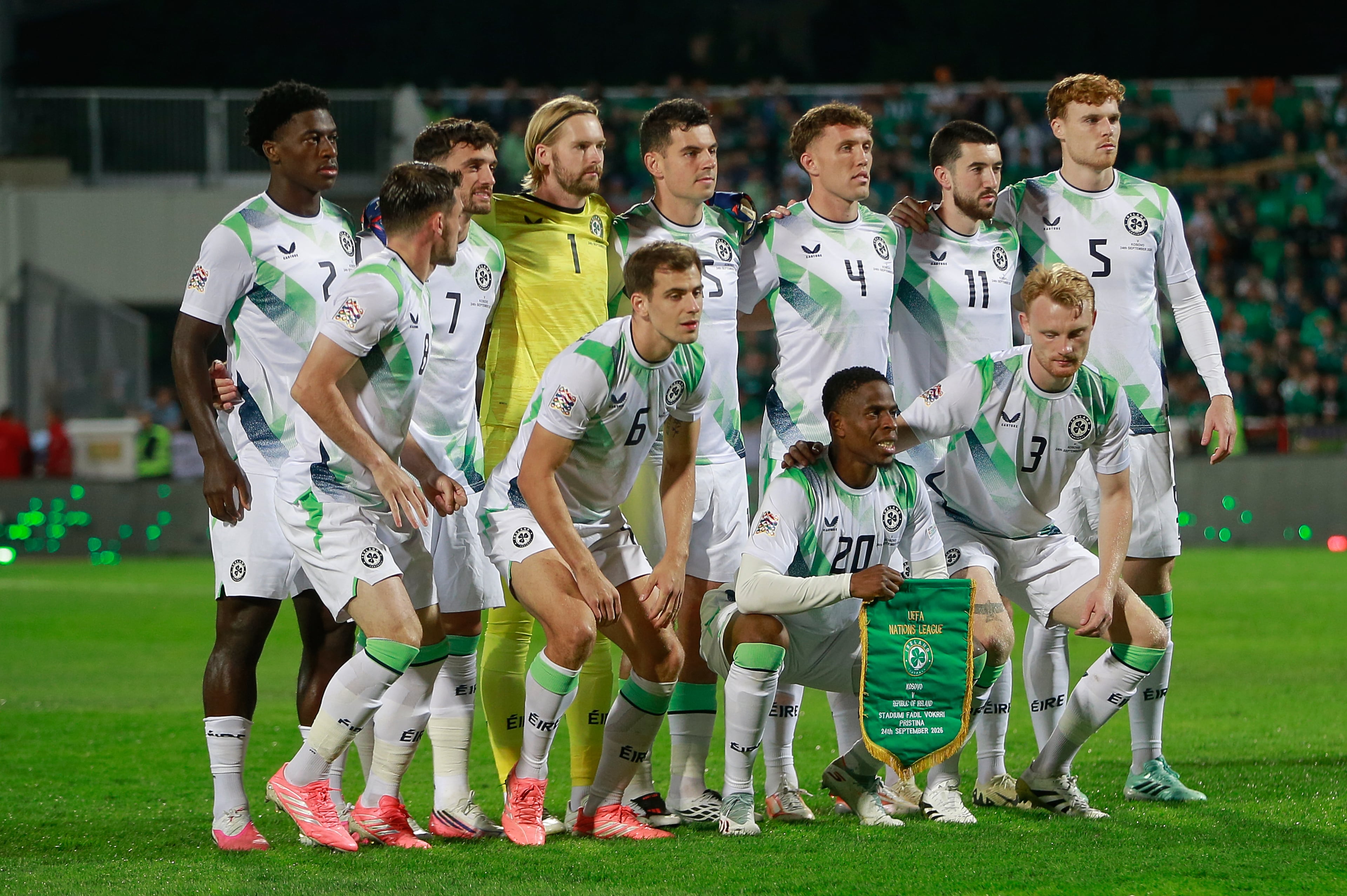 Kosovo Ireland Nations League Soccer