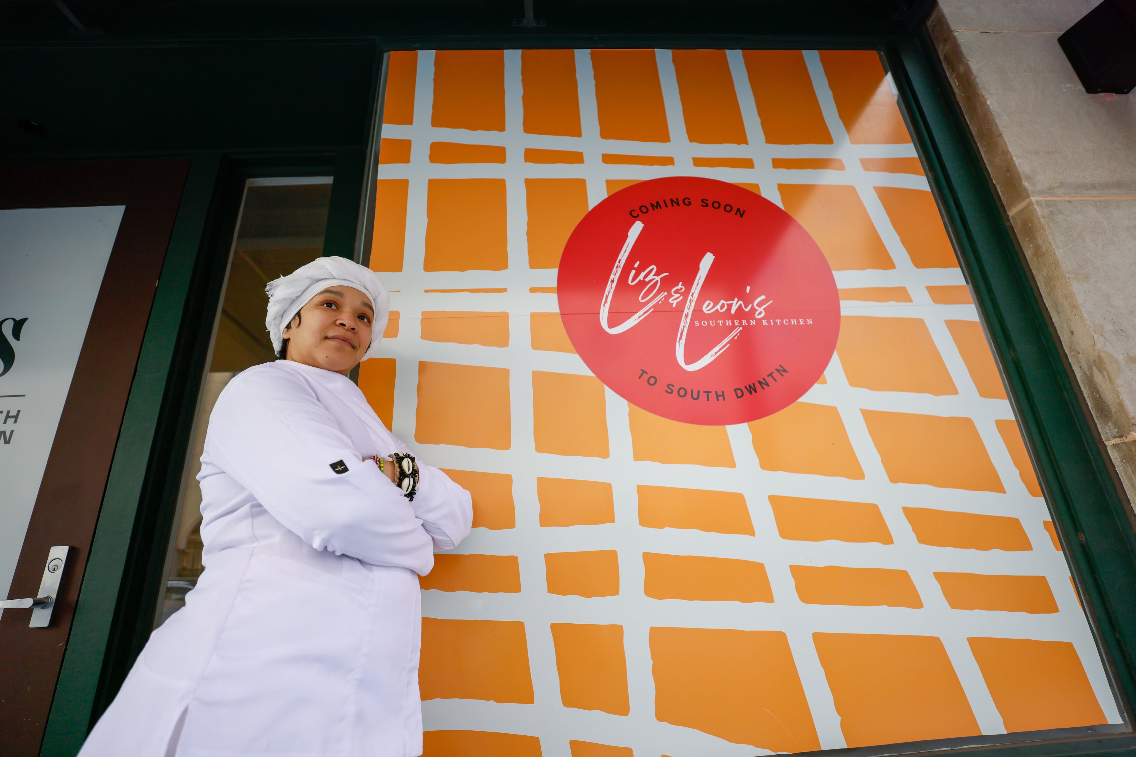 Chef Bella Jones Liz and Leon’s Southern Kitchen in downtown Atlanta in 2023. (Miguel Martinez/AJC 2023)