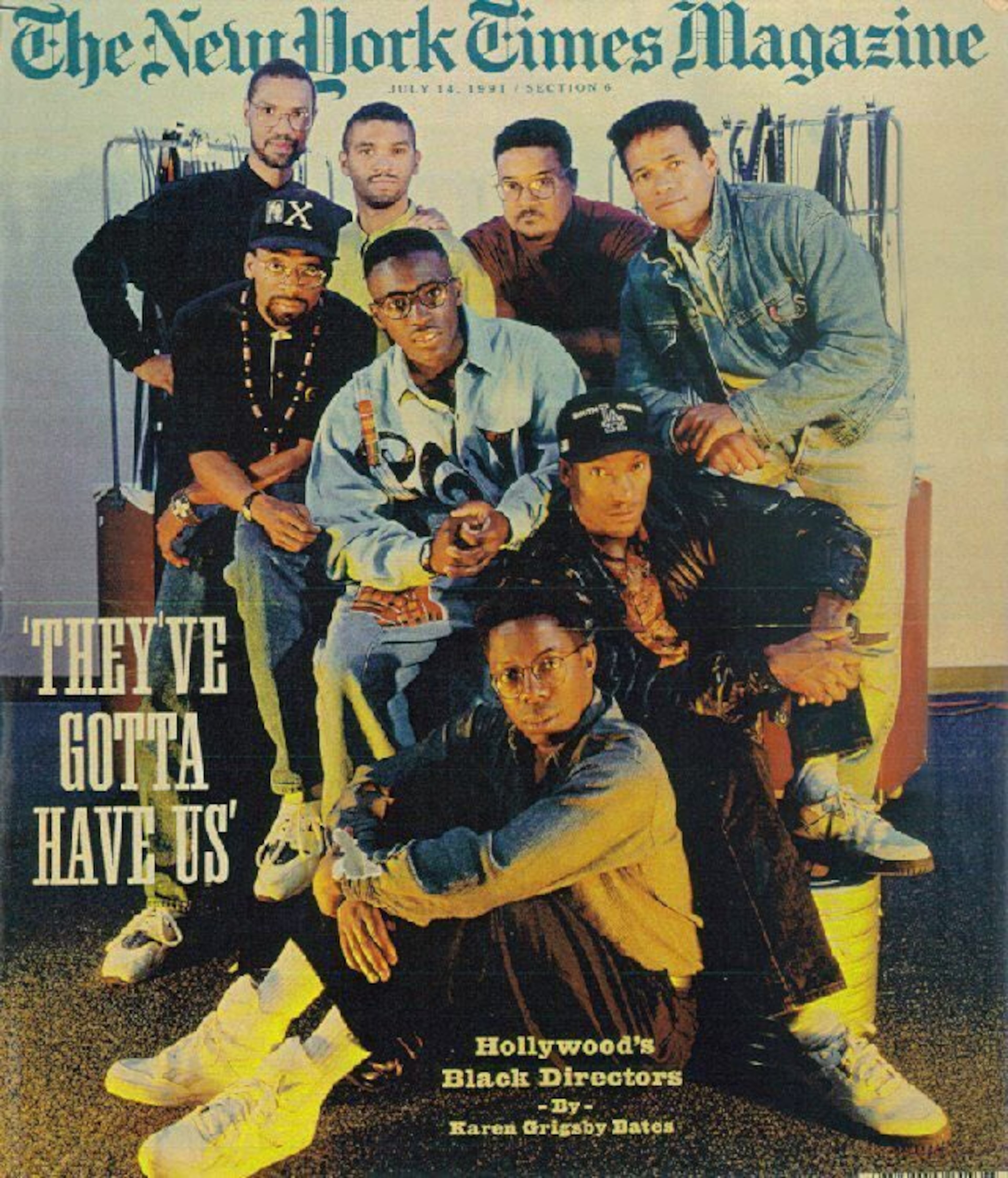 In 1991, Rich was featured in a New York Times Magazine cover story on the rise of young Black directors along with the likes of Spike Lee and John Singleton. (Courtesy of New York Times Magazine)