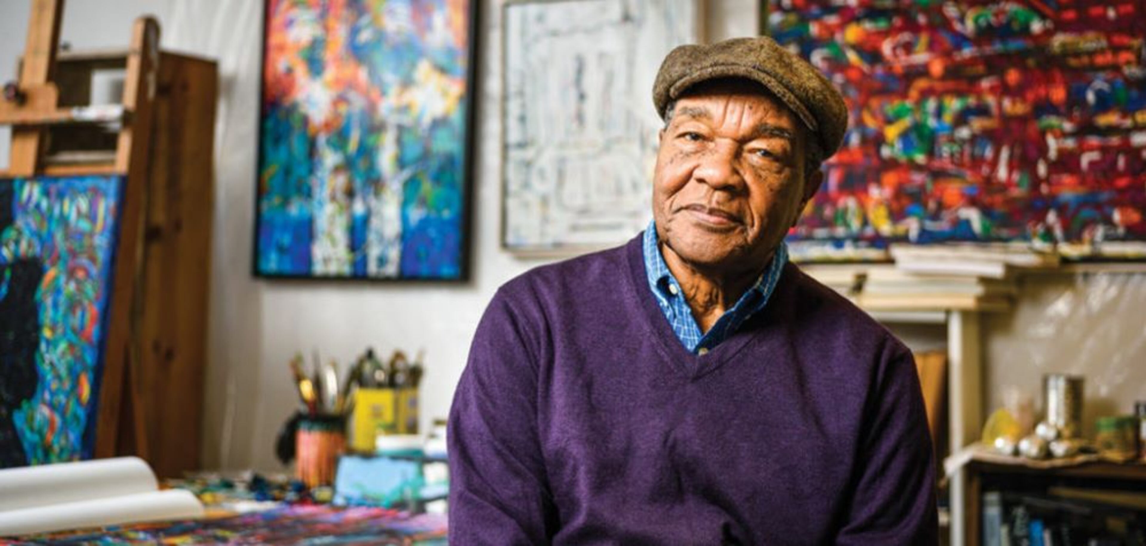 The Driskell Prize, which honors Black artists and scholars, is named for David C. Driskell. (Courtesy of High Museum of Art)