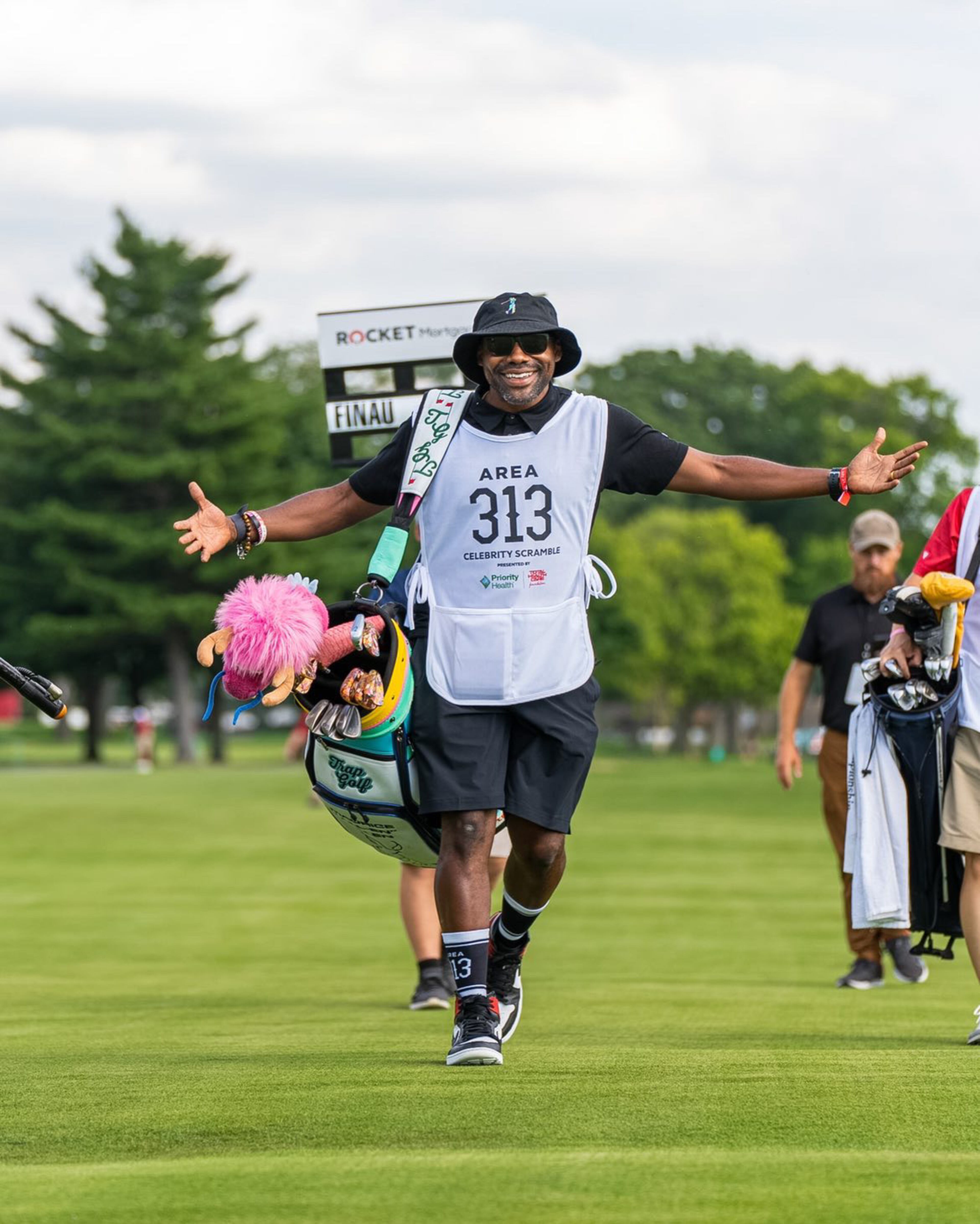 Although Wayne Birch didn't qualify for the PGA, he did caddy for pro golfers. (Courtesy Trap Golf)