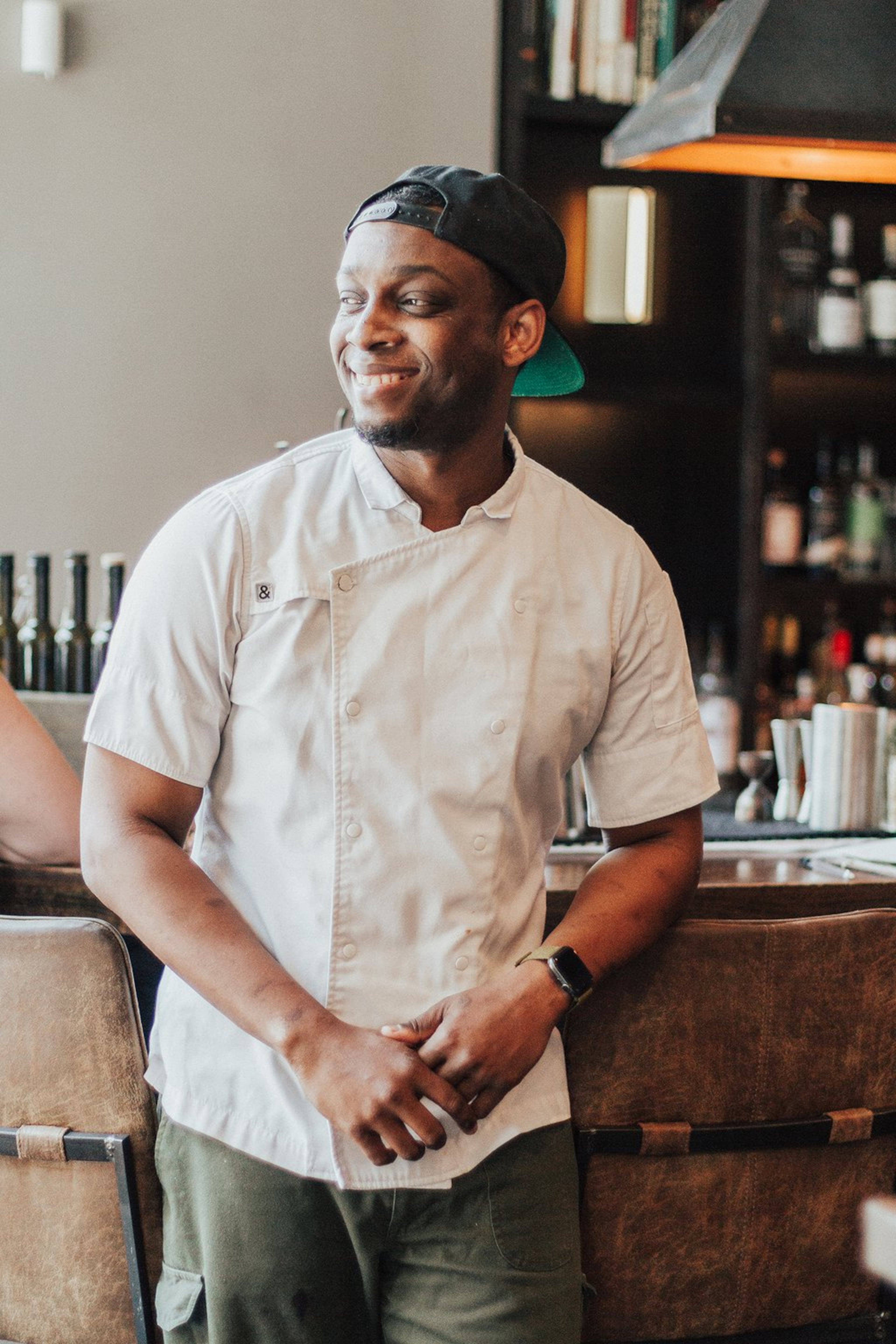 Cleophus Hethington recently became executive chef at Lucia in Los Angeles, but said he'd rather have a restaurant in Atlanta. (Courtesy of Cora Pursley/360 Media Inc.)