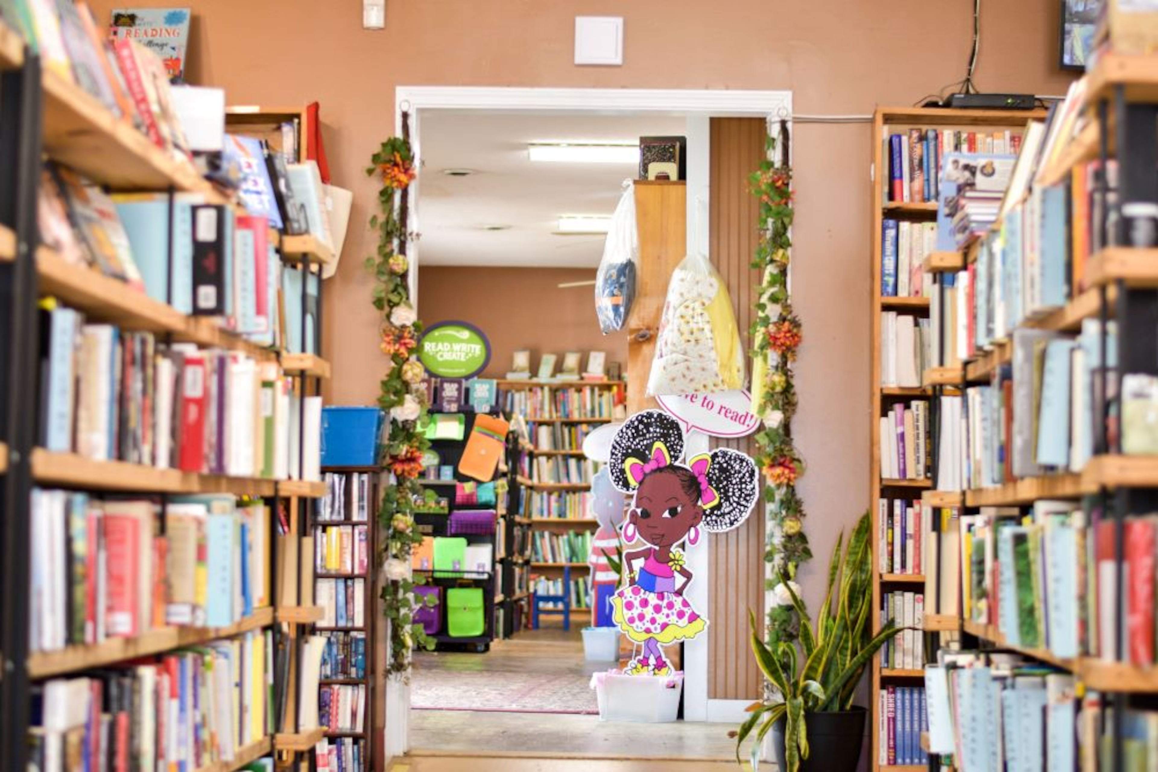 The Book Worm Bookstore in Powder Springs will be participating in the Black Girls Book Fair. (Courtesy of @skylarsnapsga)