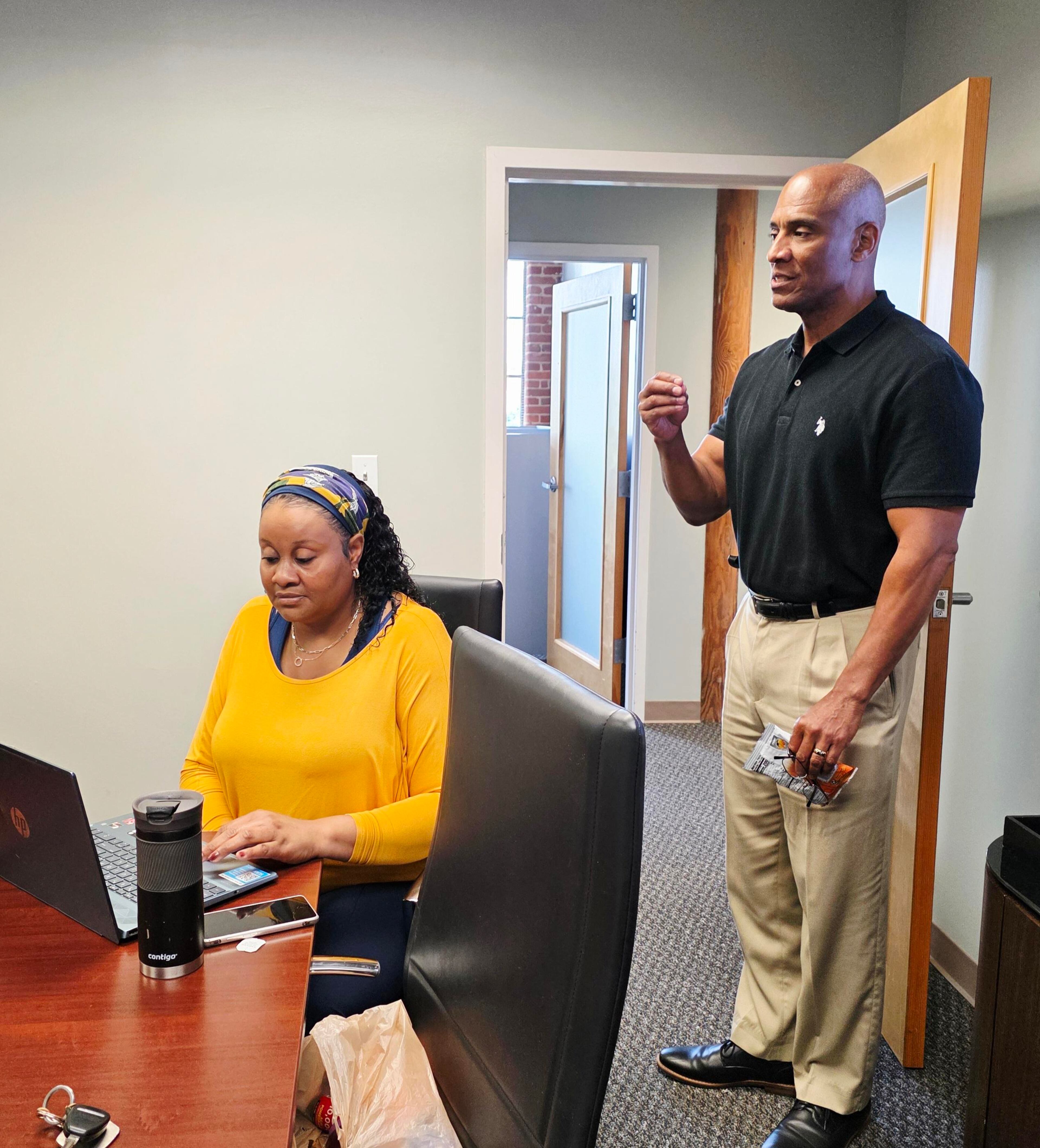 Takisha Ellis of Conyers learns in a Strive classroom. (Courtesy of Strive Atlanta)