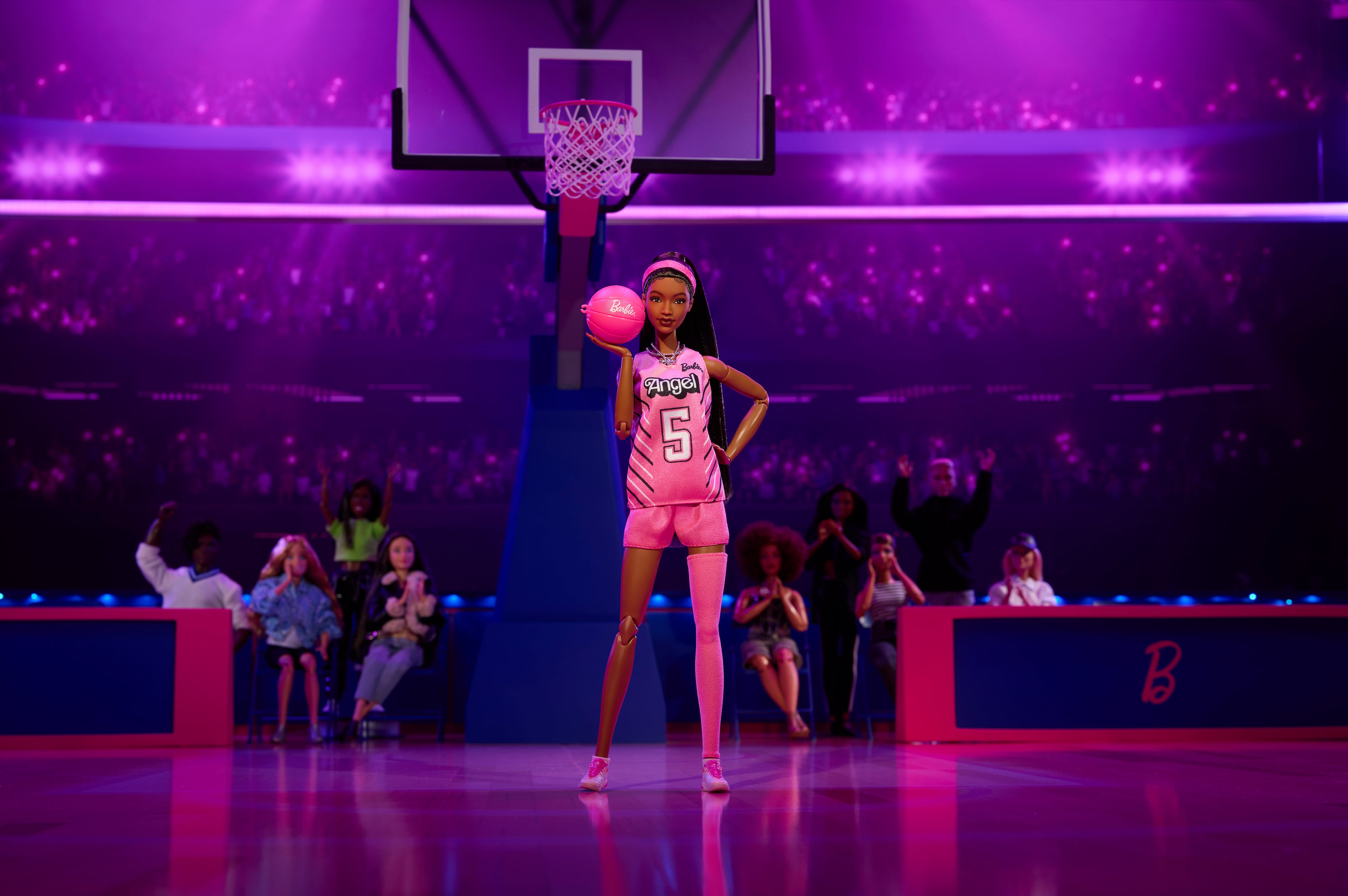Barbie celebrates basketball player Angel Reese