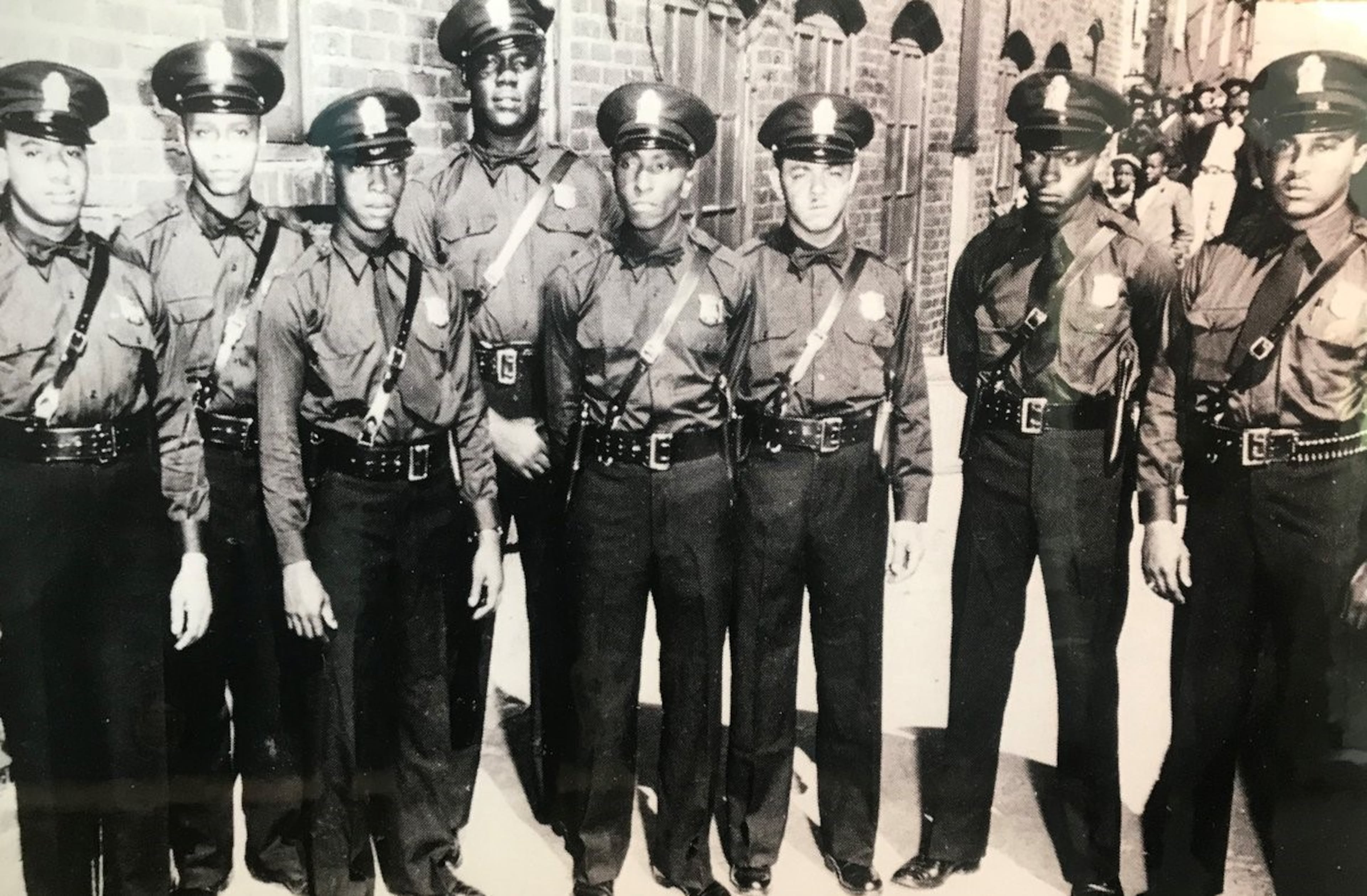 When Atlanta's first Black police officers were hired in 1948, they could only work nights and weren't allowed to arrest white people. (Courtesy of city of Atlanta)