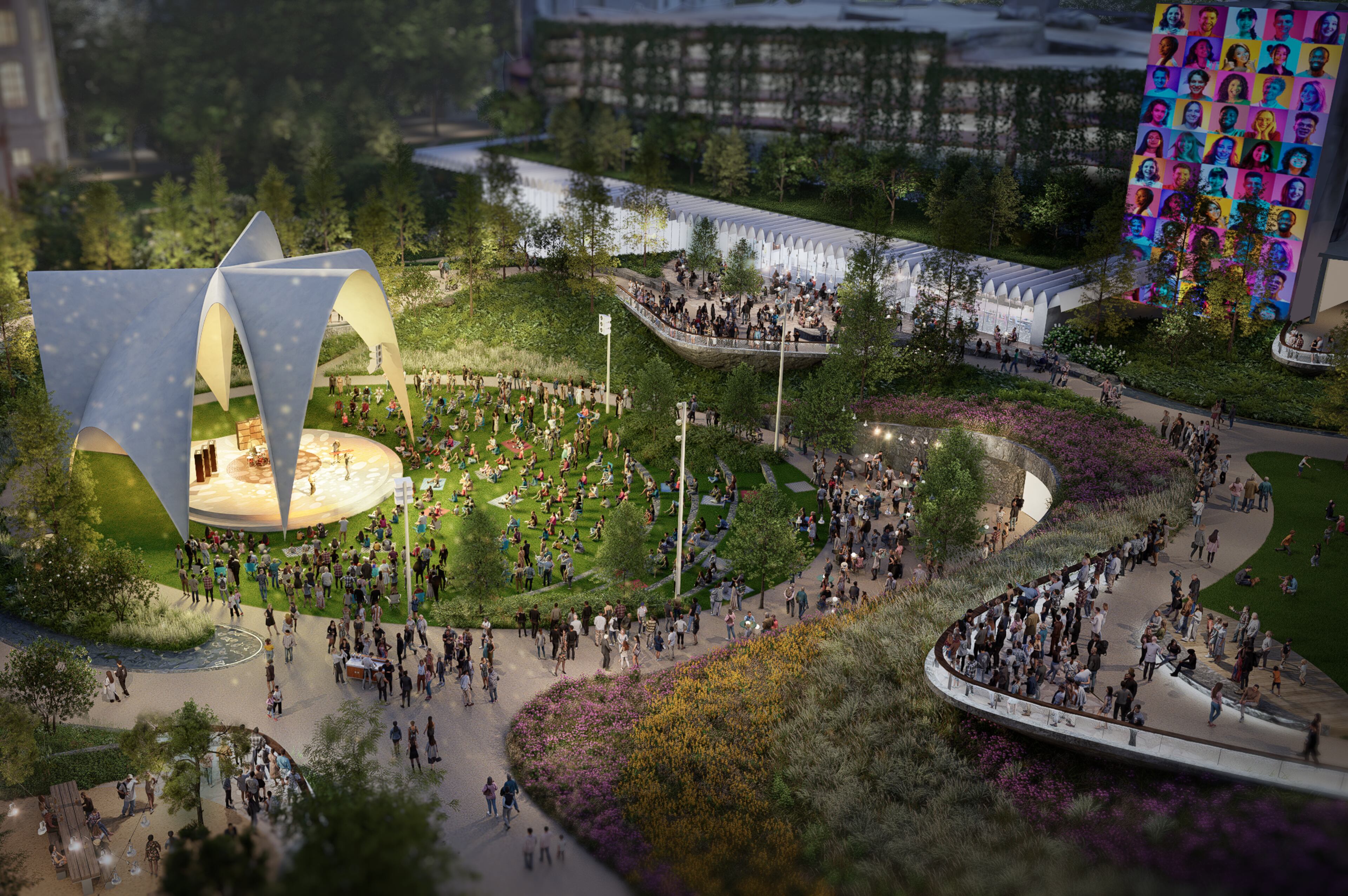 Midtown Green rendering