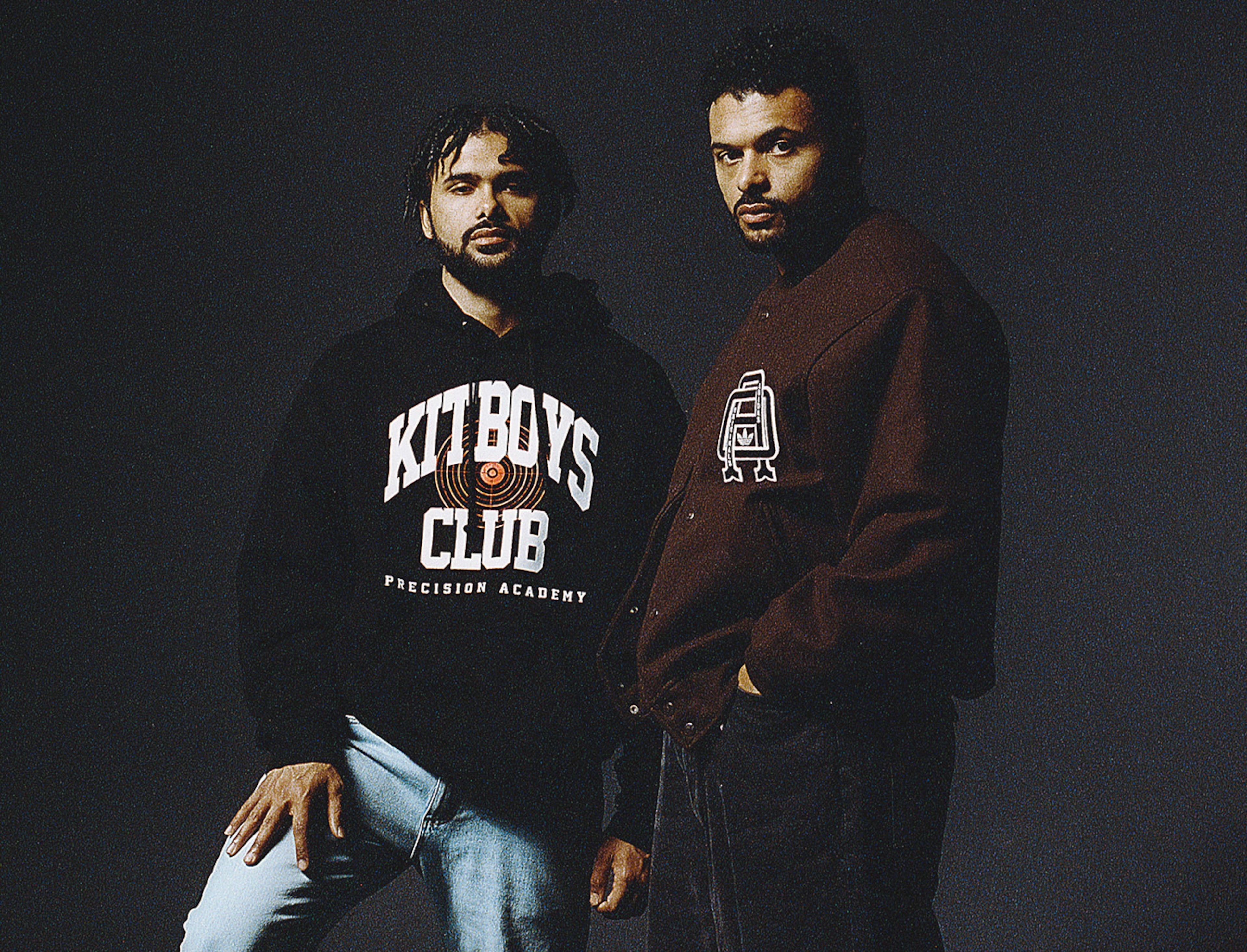 Kitboys Club founder Sekou Thornell (right) pictured with his brother Malik. (Rog Walker, Paper Monday)