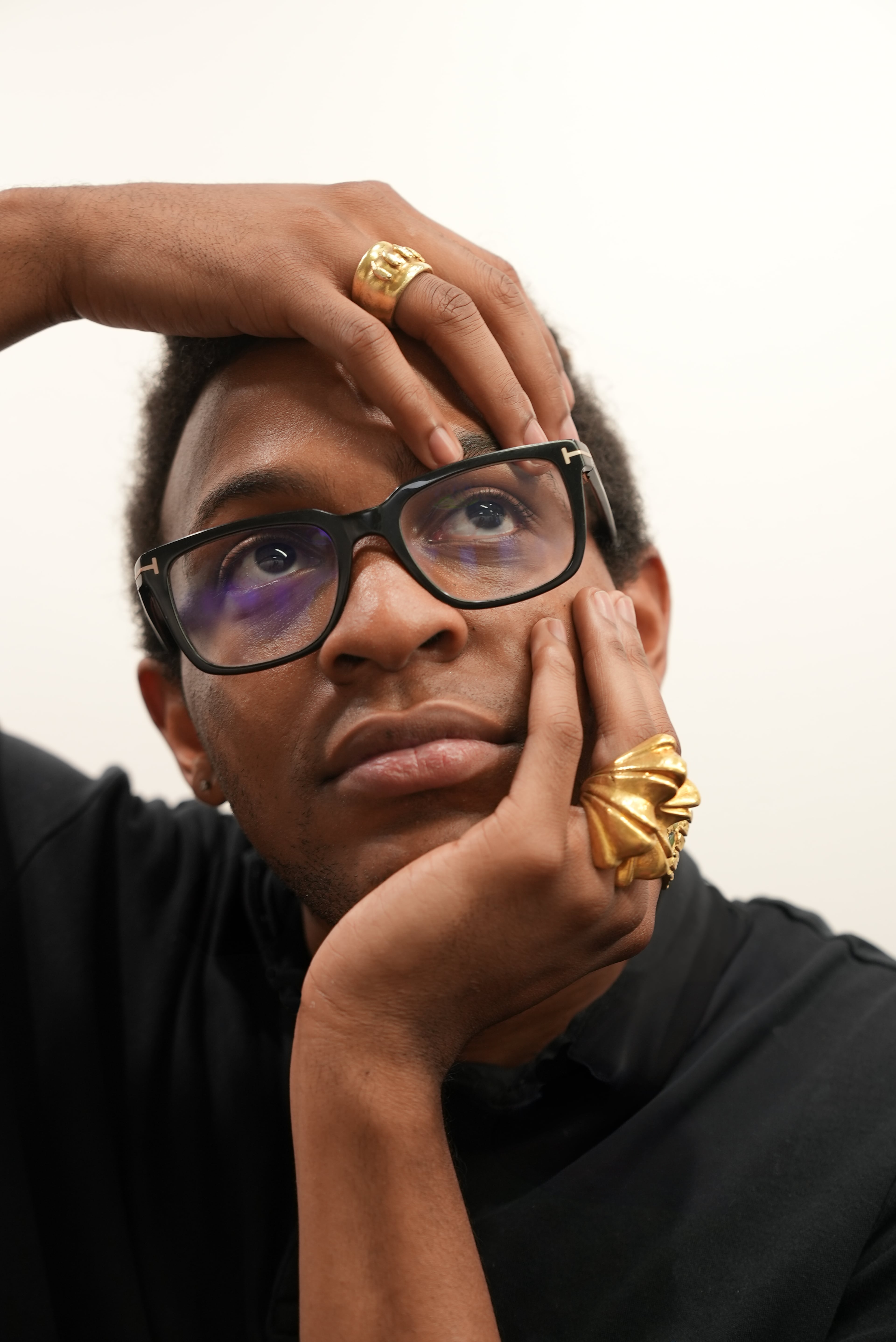 Gucci Changemaker Court Walters is a jewelry designer, but, “I don’t really want to make something that only one gender can wear,” he explained. (Courtesy of Court Walters)