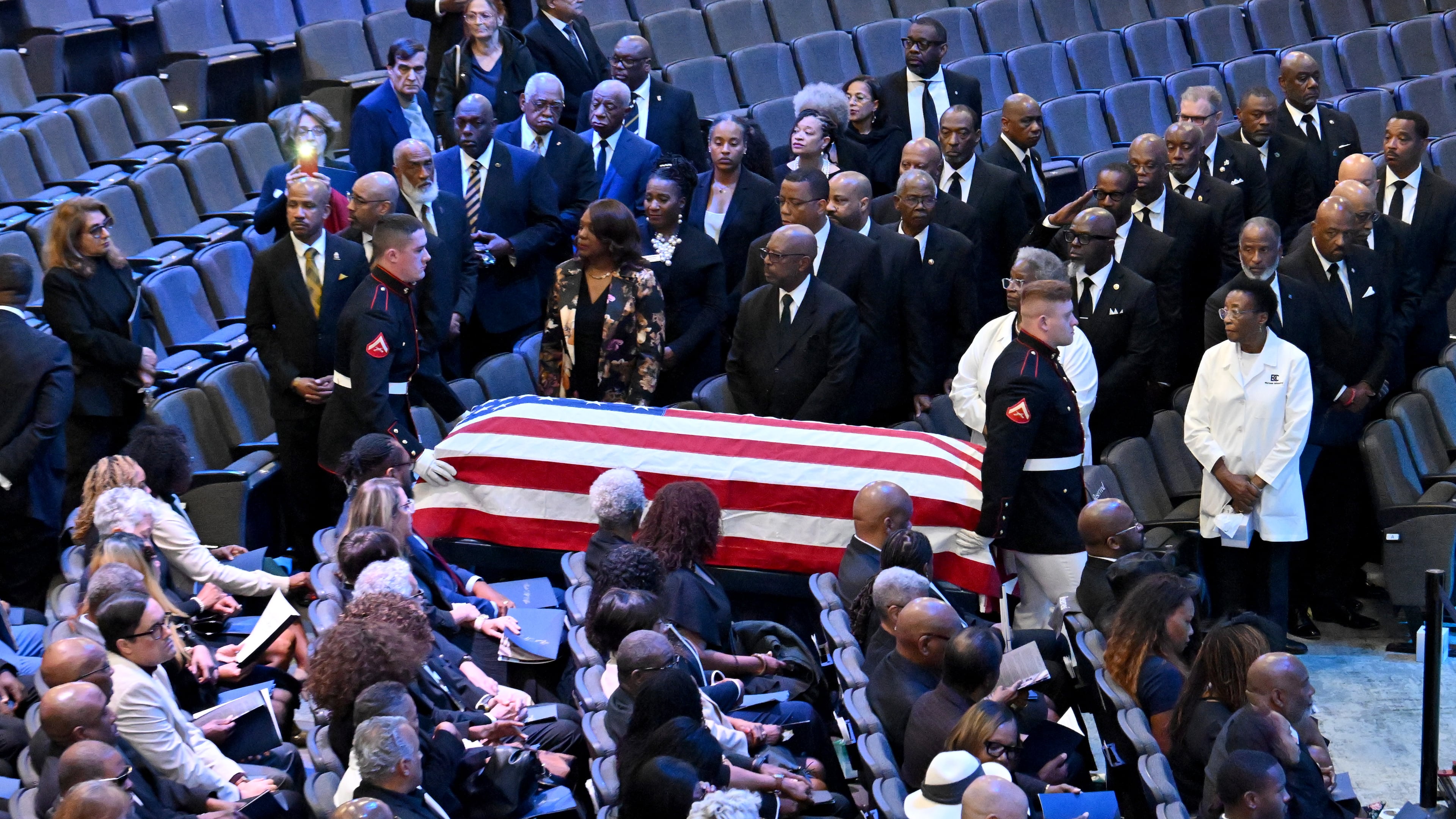 David Scott funeral