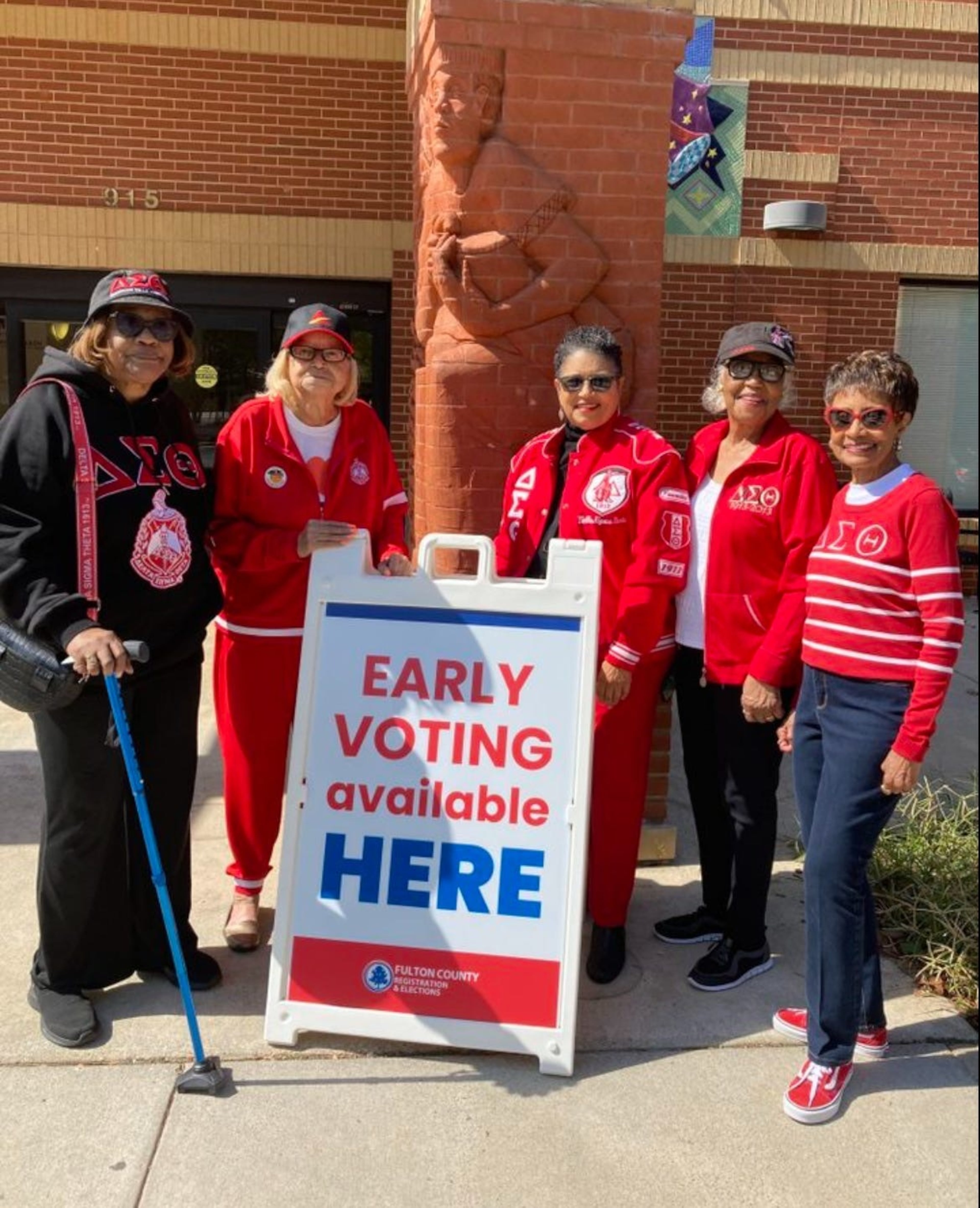 Members of Delta Sigma Theta sorority — a historically Black organization of college-educated women — will convene in Atlanta on Wednesday through Sunday for the Southern Regional Conference. (Courtesy of Delta Sigma Theta Sorority Inc., Southern Region)