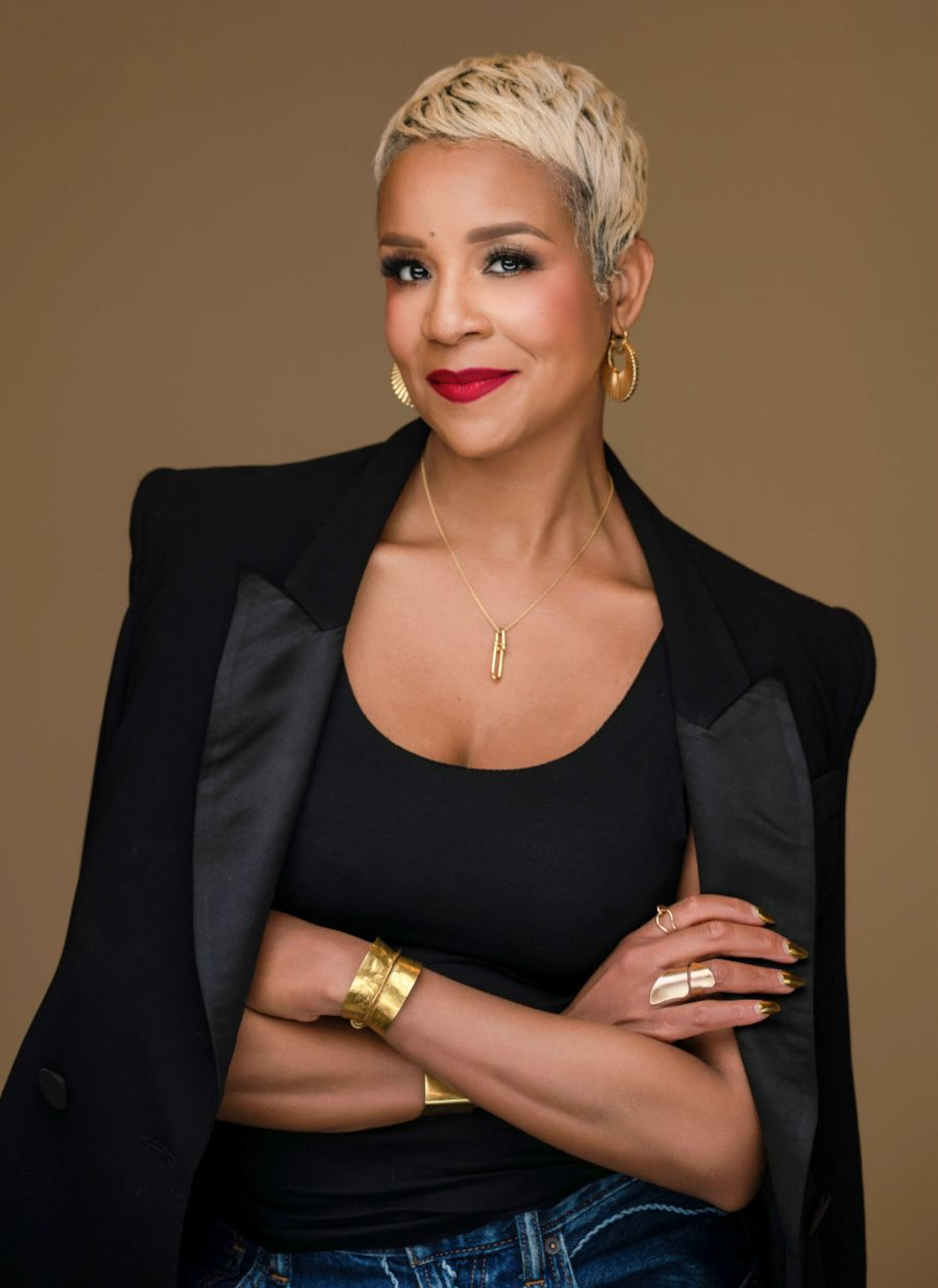Brandice Daniel is the founder and CEO of Harlem's Fashion Row, a platform designed to connect Black fashion designers with major corporations and big-box retailers. Harlem's Fashion Row is producing its first HFR House pop-up shop at Retreat at the Gathering Spot on Saturday, Aug. 29. (Courtesy of Ty Davis).