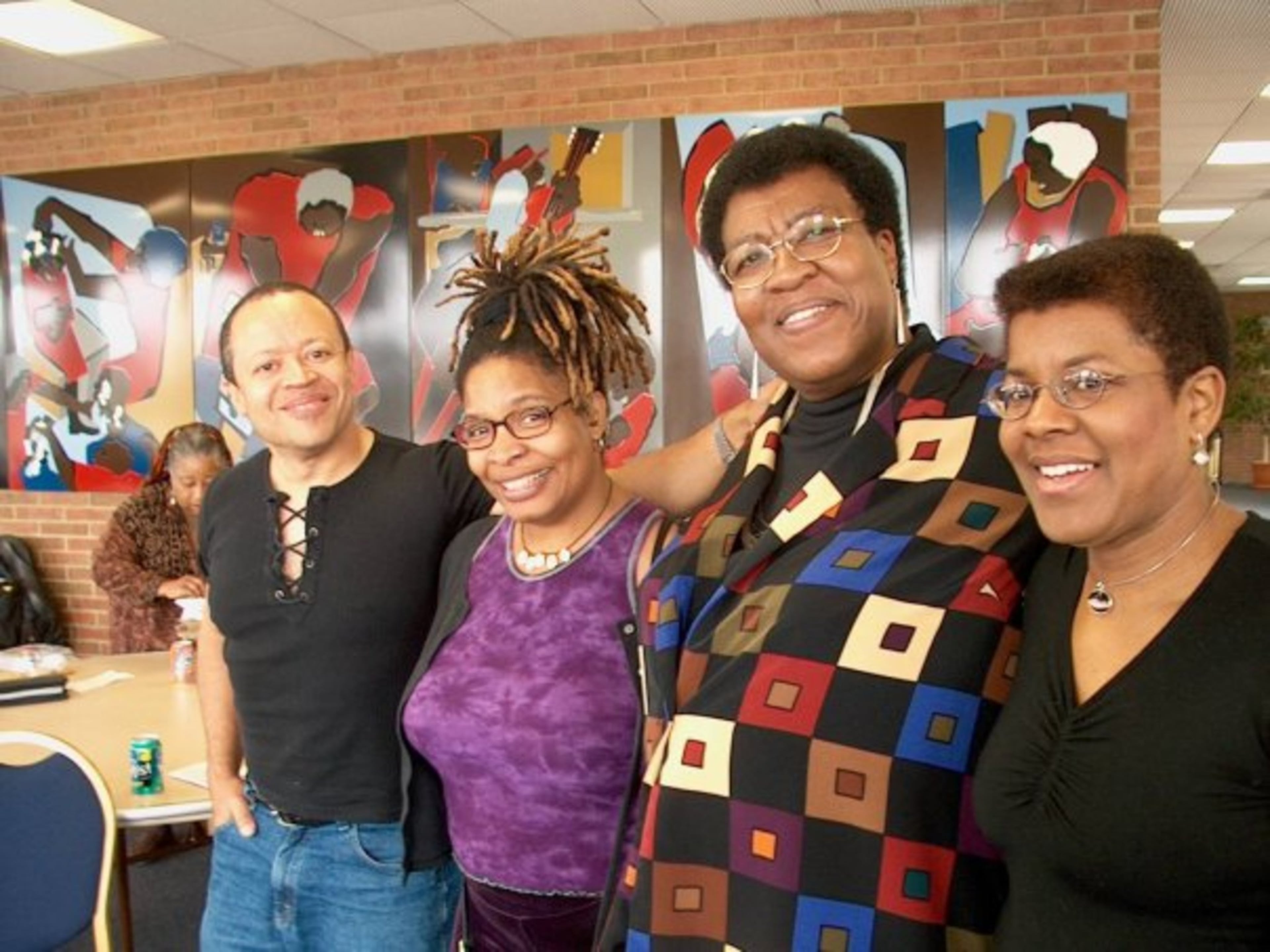 From the Archives: Authors Steven Barnes, Nalo Hopkinson, Octavia E. Butler, Tananarive Due. (AJC File)