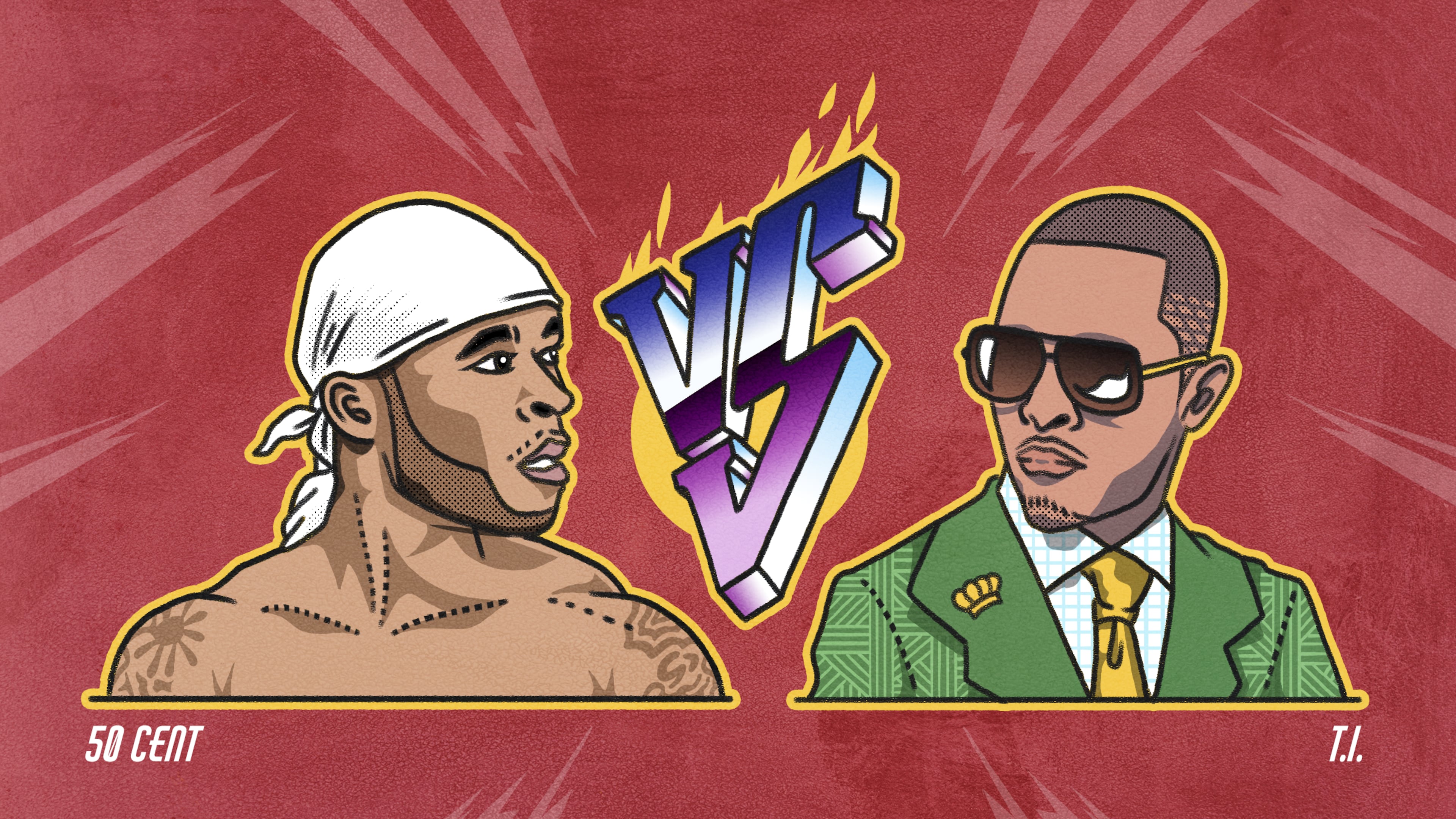 50 Cent vs T.I.